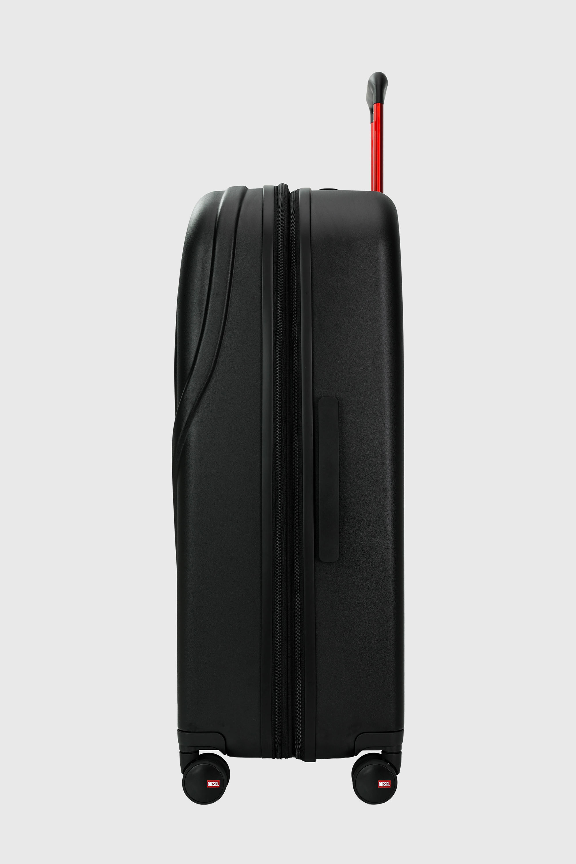 Diesel - LU0043 HARD LUGGAGE - DSL012, Unisex's Oval D suitcase size L in ブラック - 3
