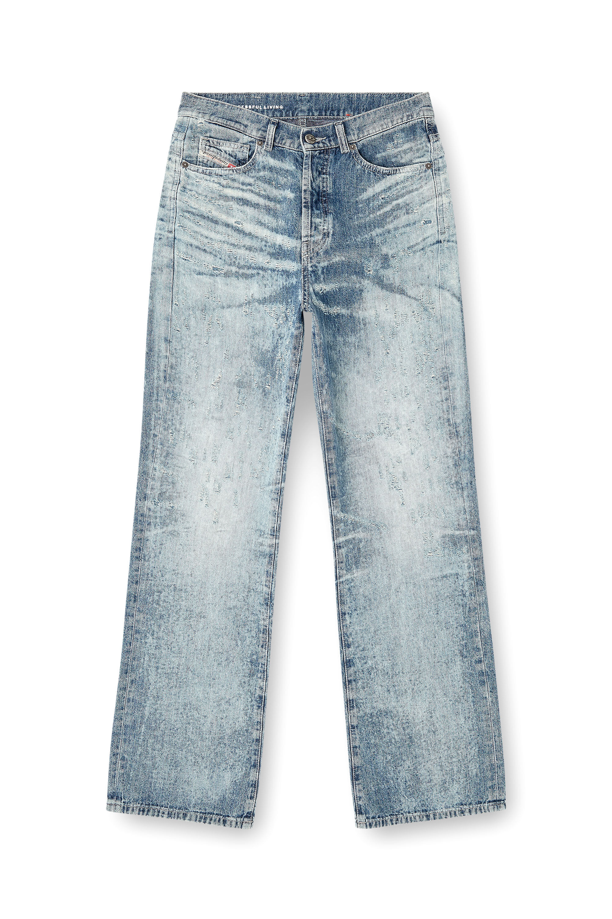 Diesel - Female's Regular Jeans 1971 D-Sent 068TY, ライトブルー - 2