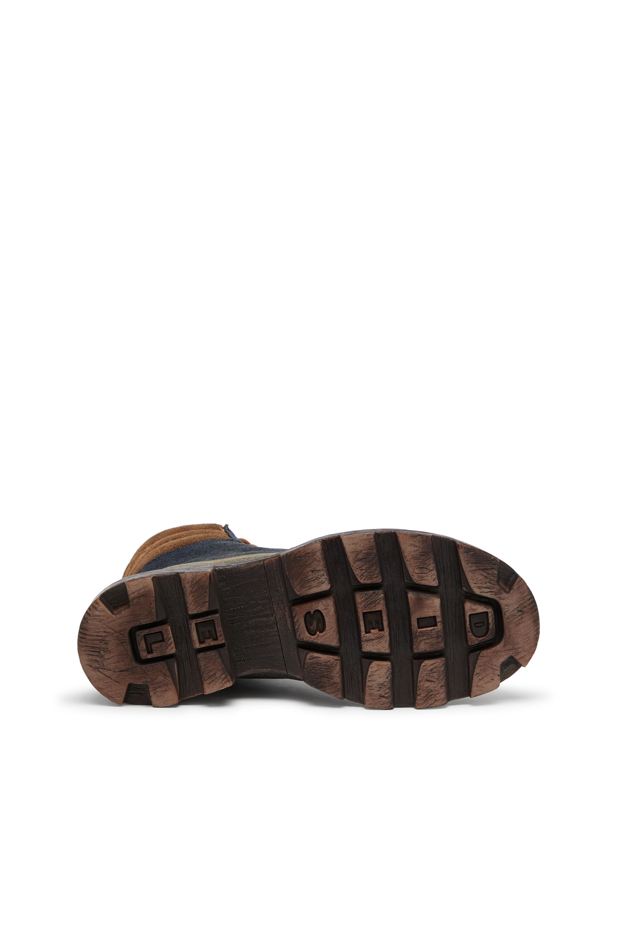 Diesel - D-HAMMER LACE UP W, Female's レースアップブーツ in ダークブルー - 4