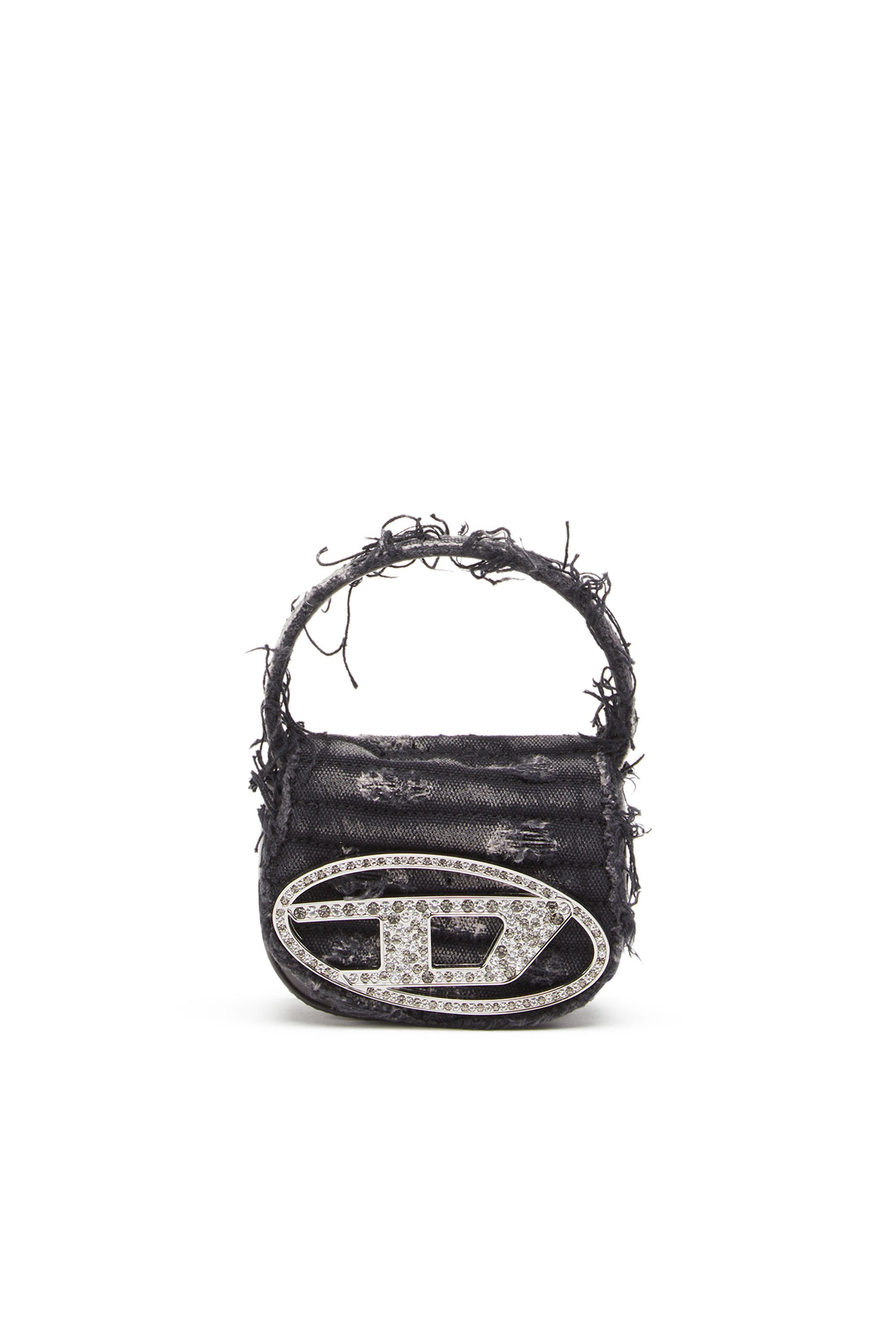 Diesel - 1DR XS, Female's レザークロスボディバッグXS in ブラック - 2