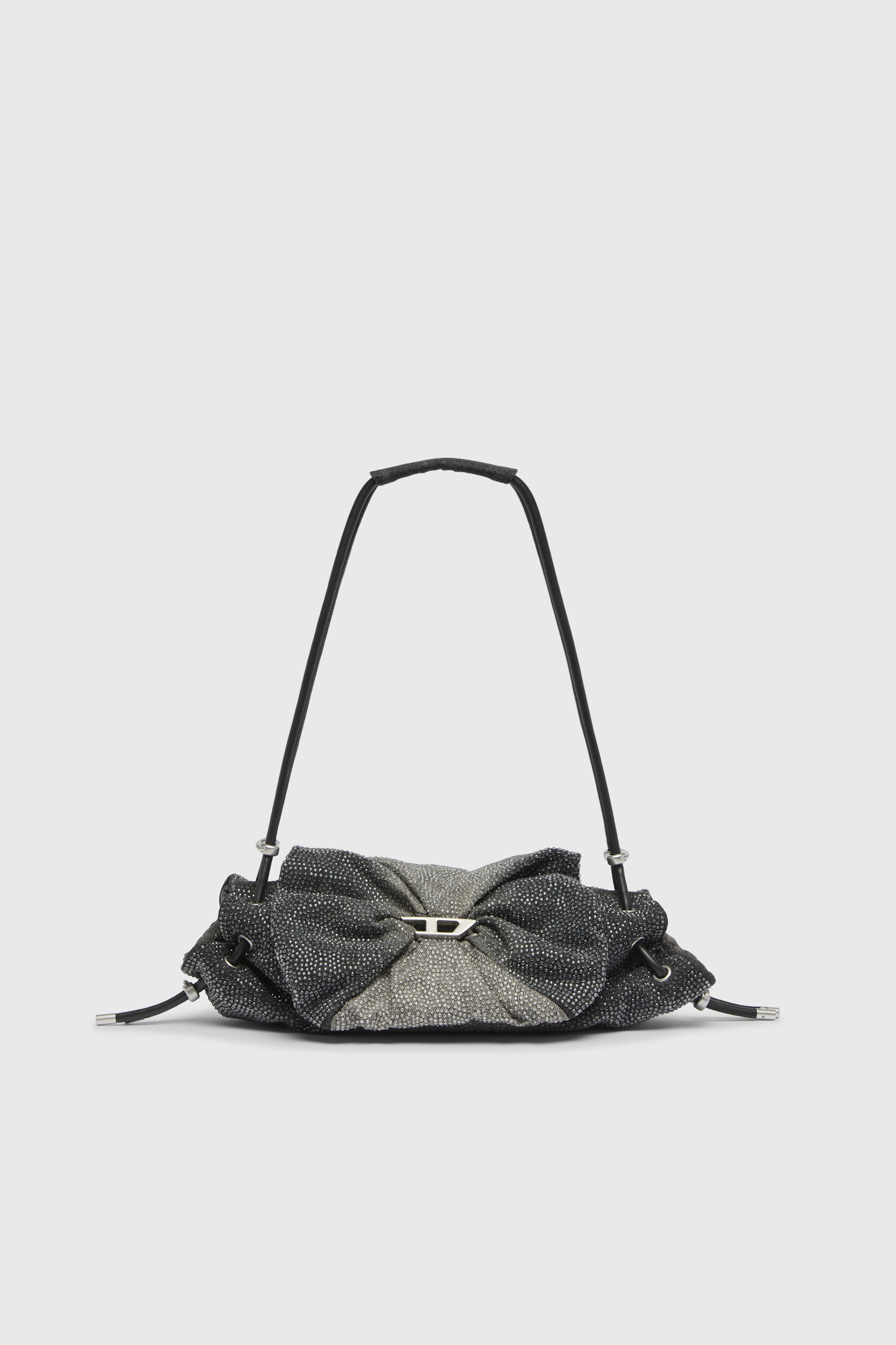 Diesel - SCRUNCH-D SHOULDER S, Female's ショルダーバッグ S in ダークグレー - 1