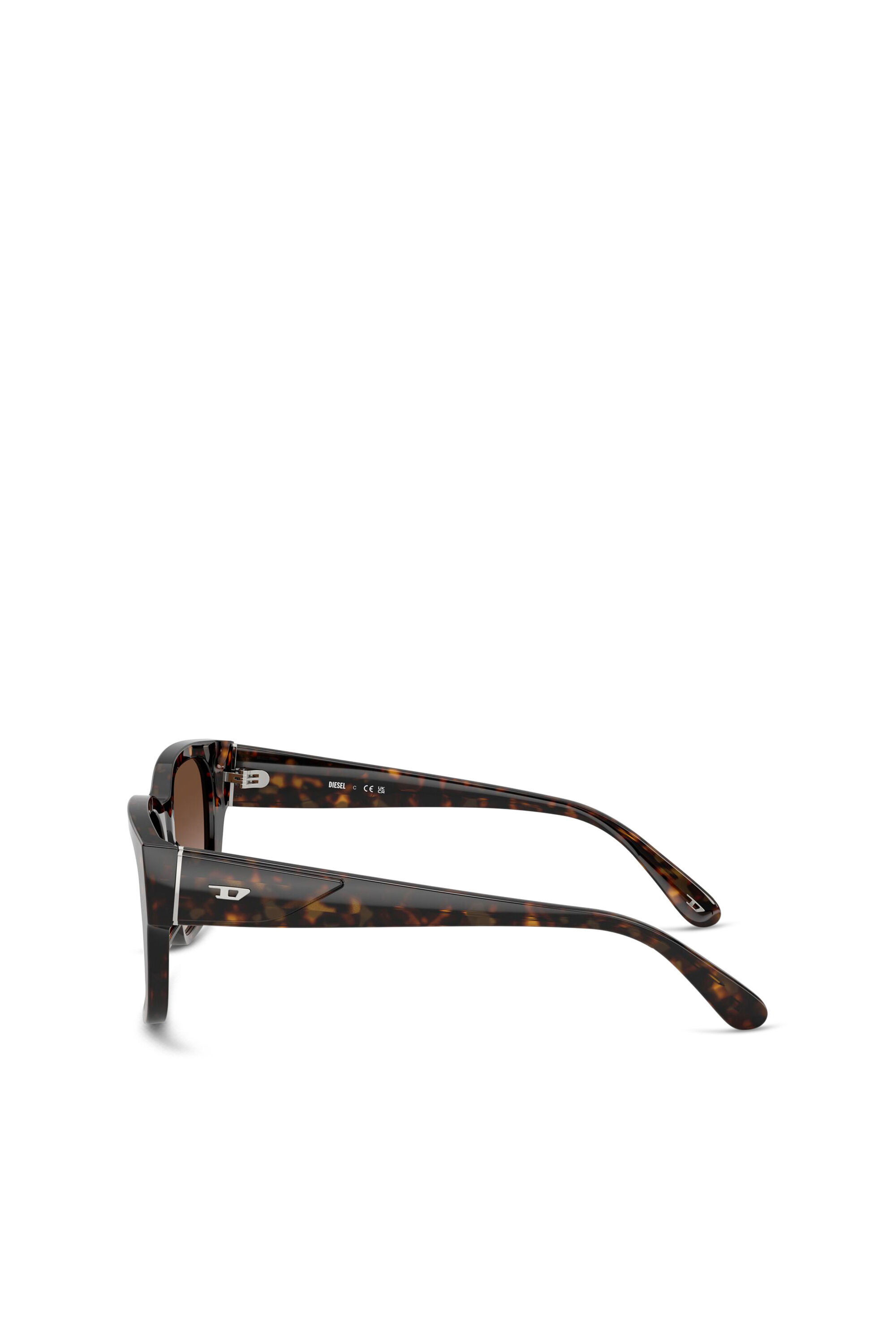 Diesel - 0DL2005, Unisex's Square sunglasses in ブラウン - 2