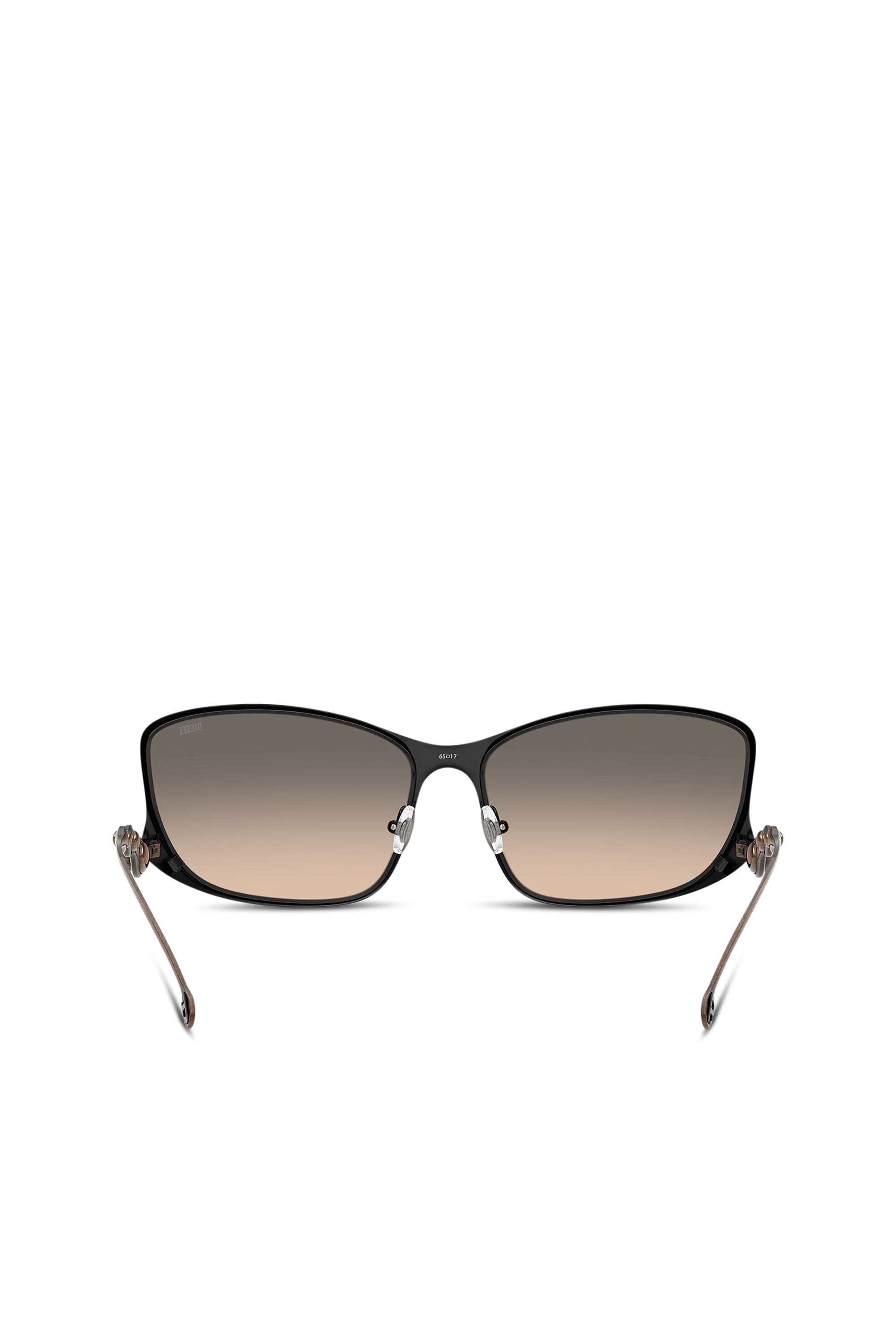 0DL1013 Rectangle sunglasses｜ブラウン｜ウィメンズ｜DIESEL