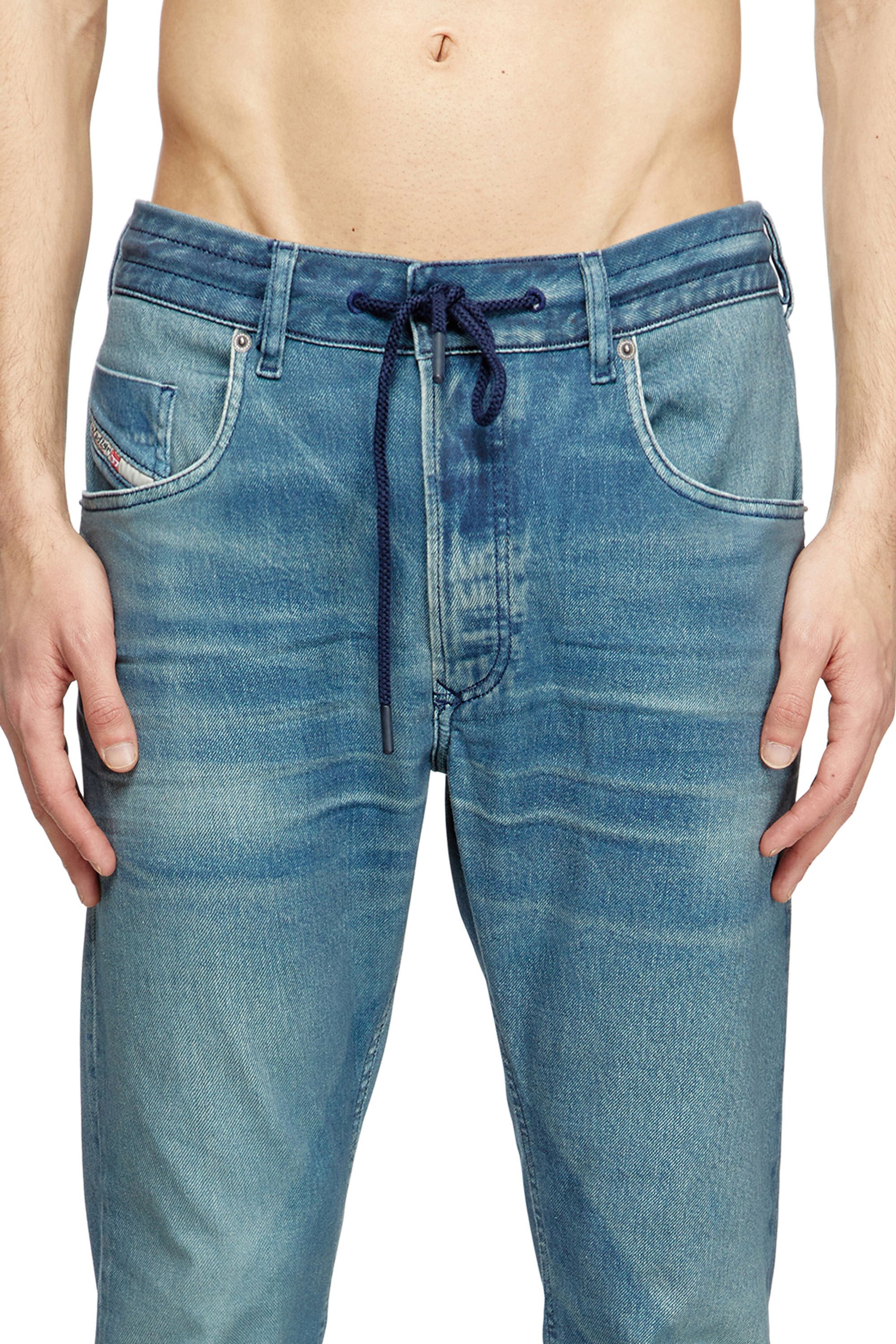 Diesel - Male's Regular 2030 D-Krooley Joggjeans® 068PC, ライトブルー - 5