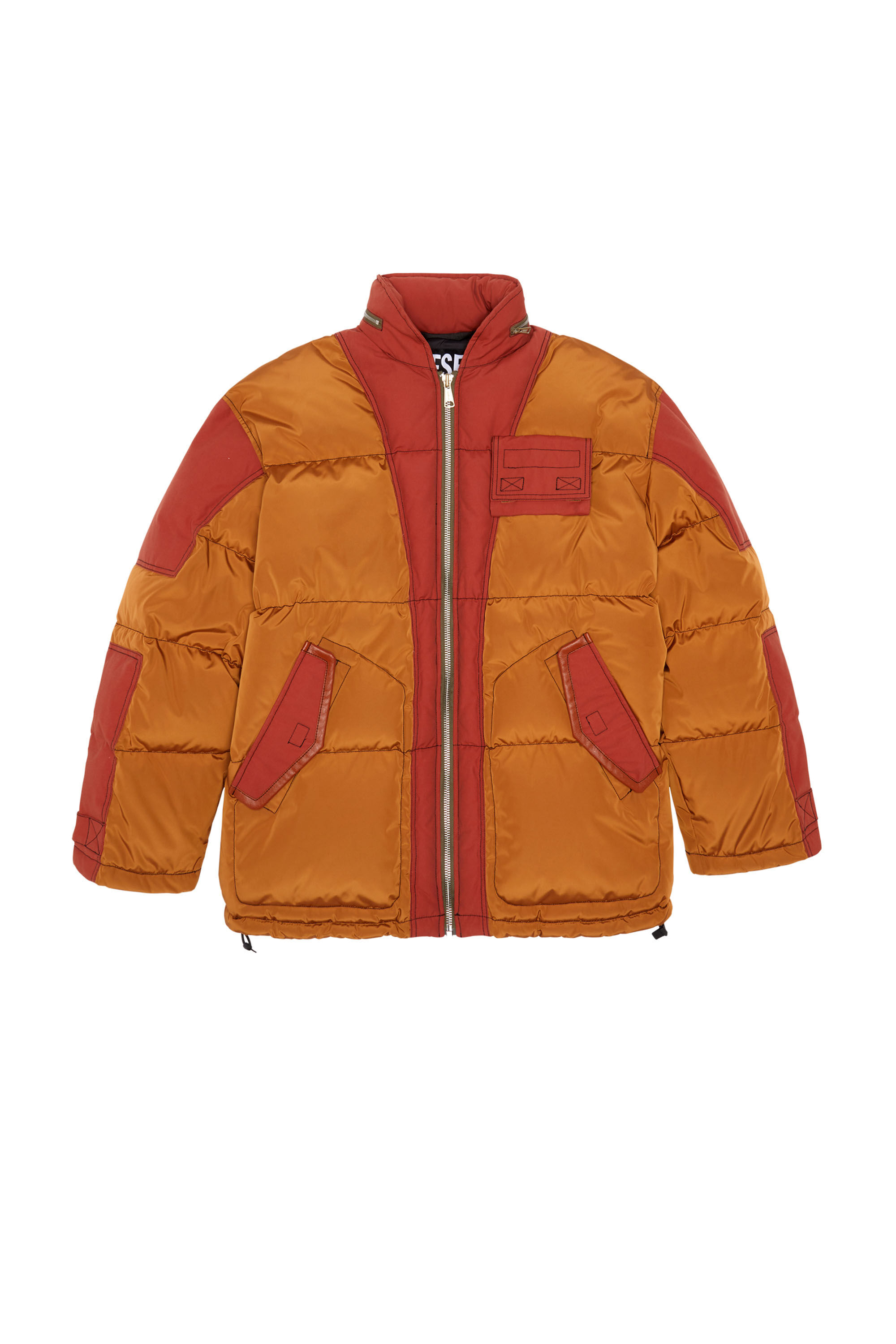 diesel orange jacket
