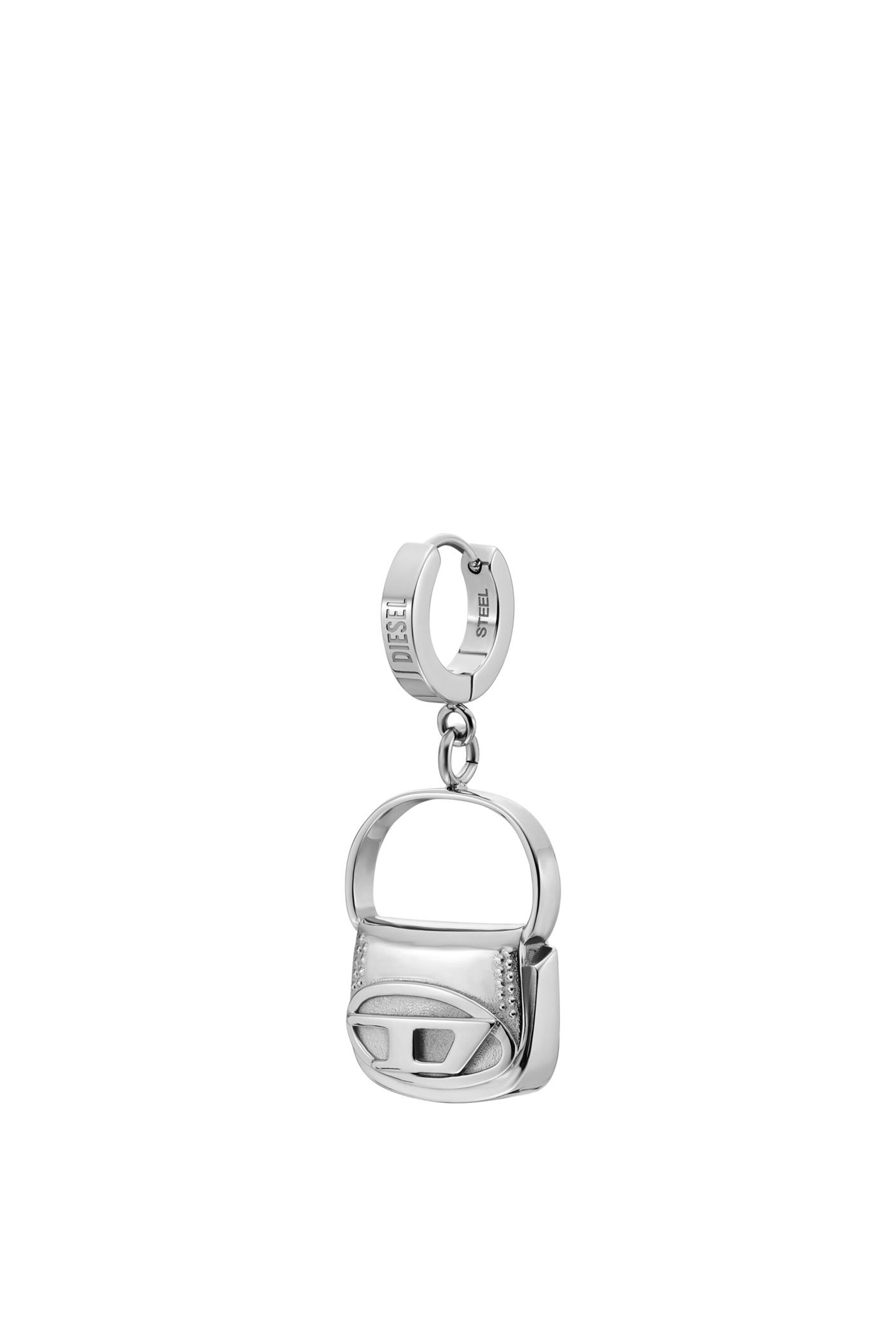 Diesel - DX1527 JEWEL, Unisex's Stainless steel drop earring in シルバー - 1
