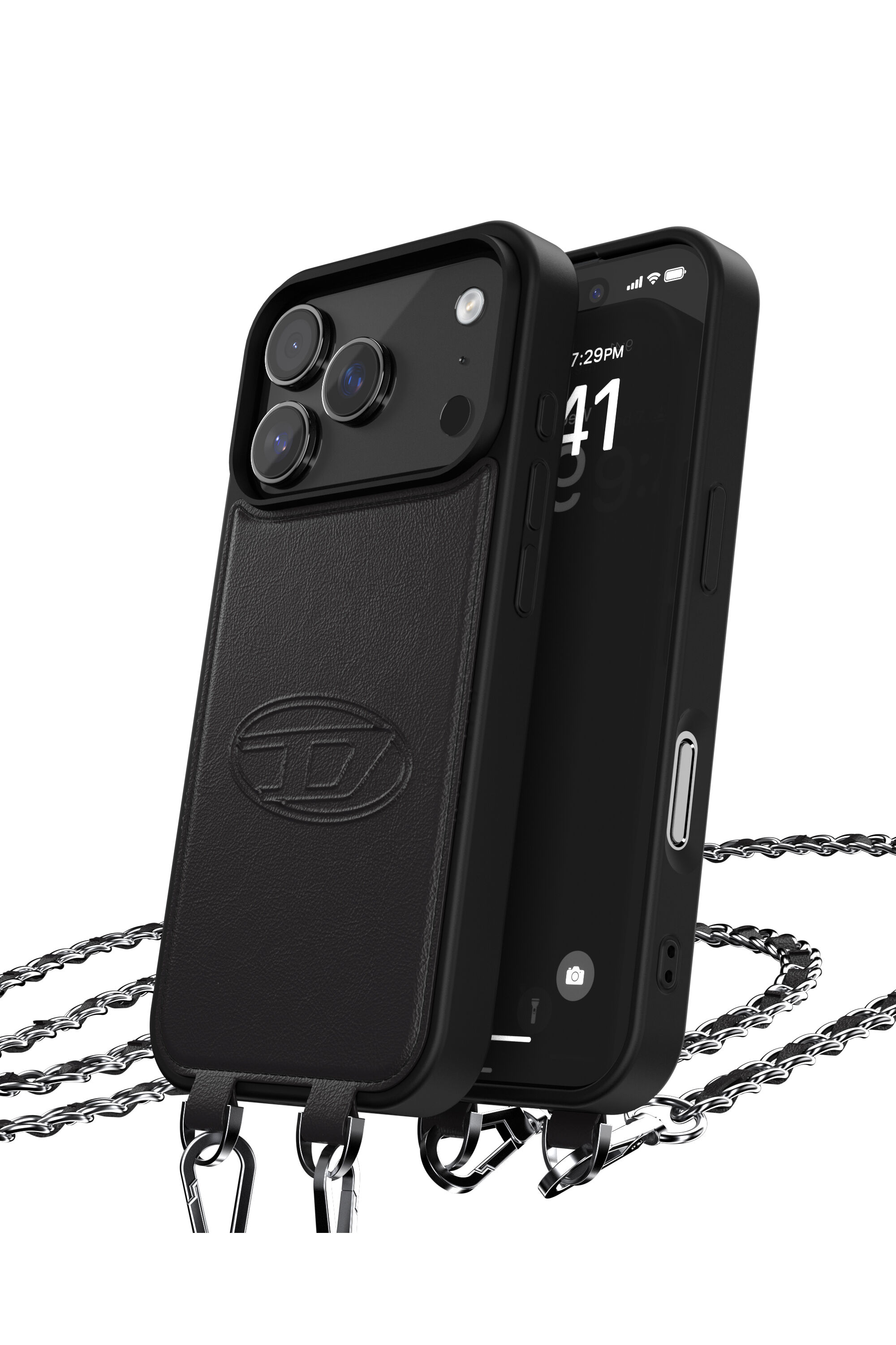 60662 MOULDED CASE Oval D case with wrist strap and MagSafe for