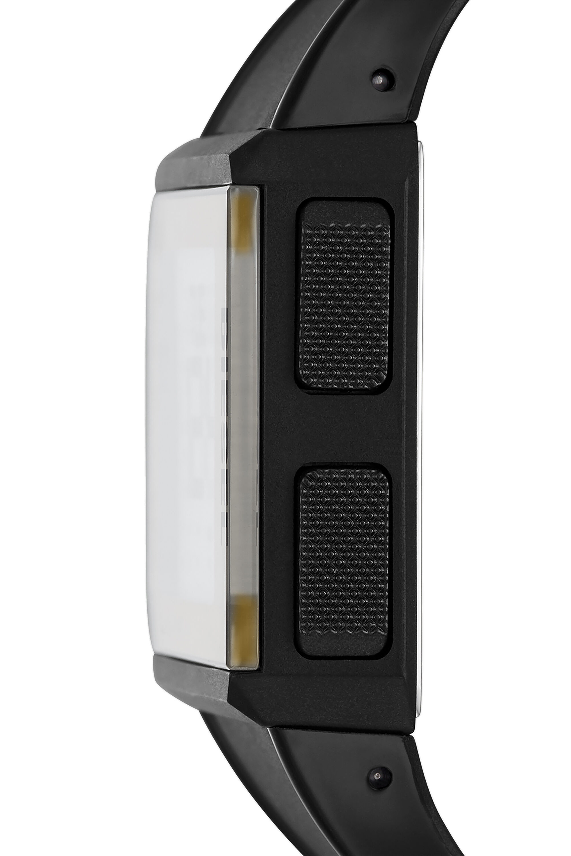 Diesel - DZ1943, Unisex's Chopped digital balck-gold watch in ブラック/ゴールド - 3