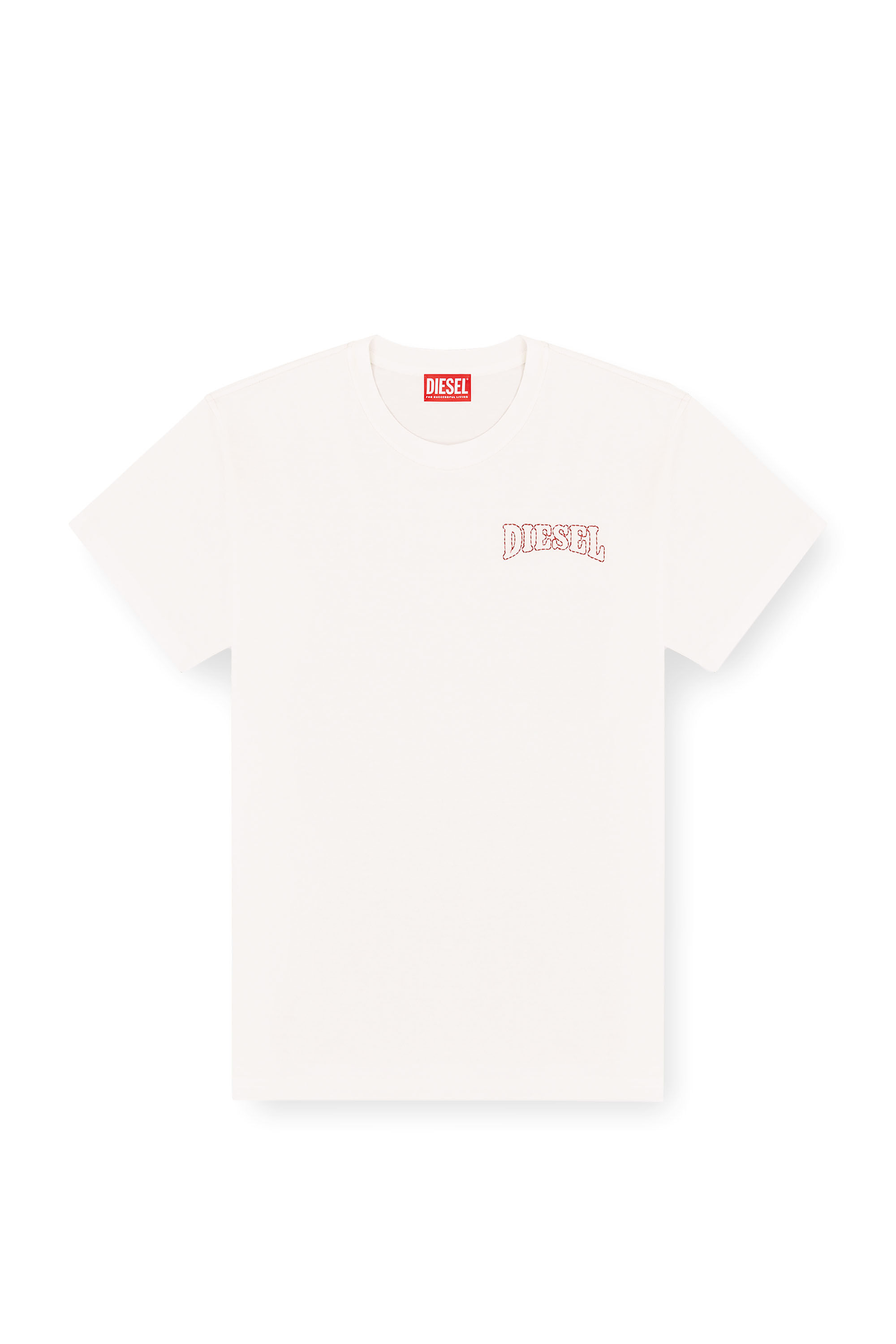 T-NORMY-S17 Tシャツ｜ホワイト｜ウィメンズ｜DIESEL