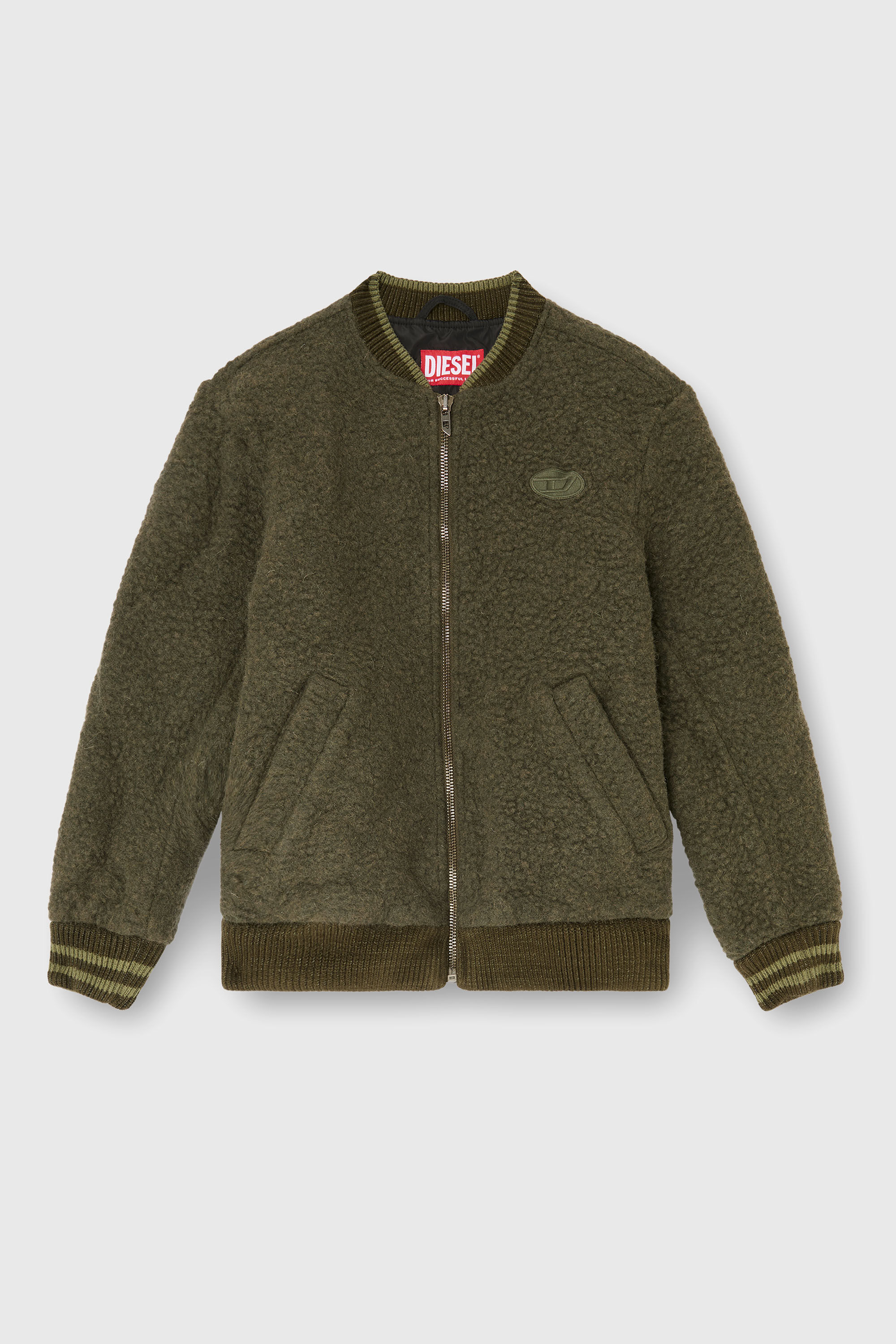 Diesel - S-REDS, Male's ボンバージャケット in ダークグリーン - 2