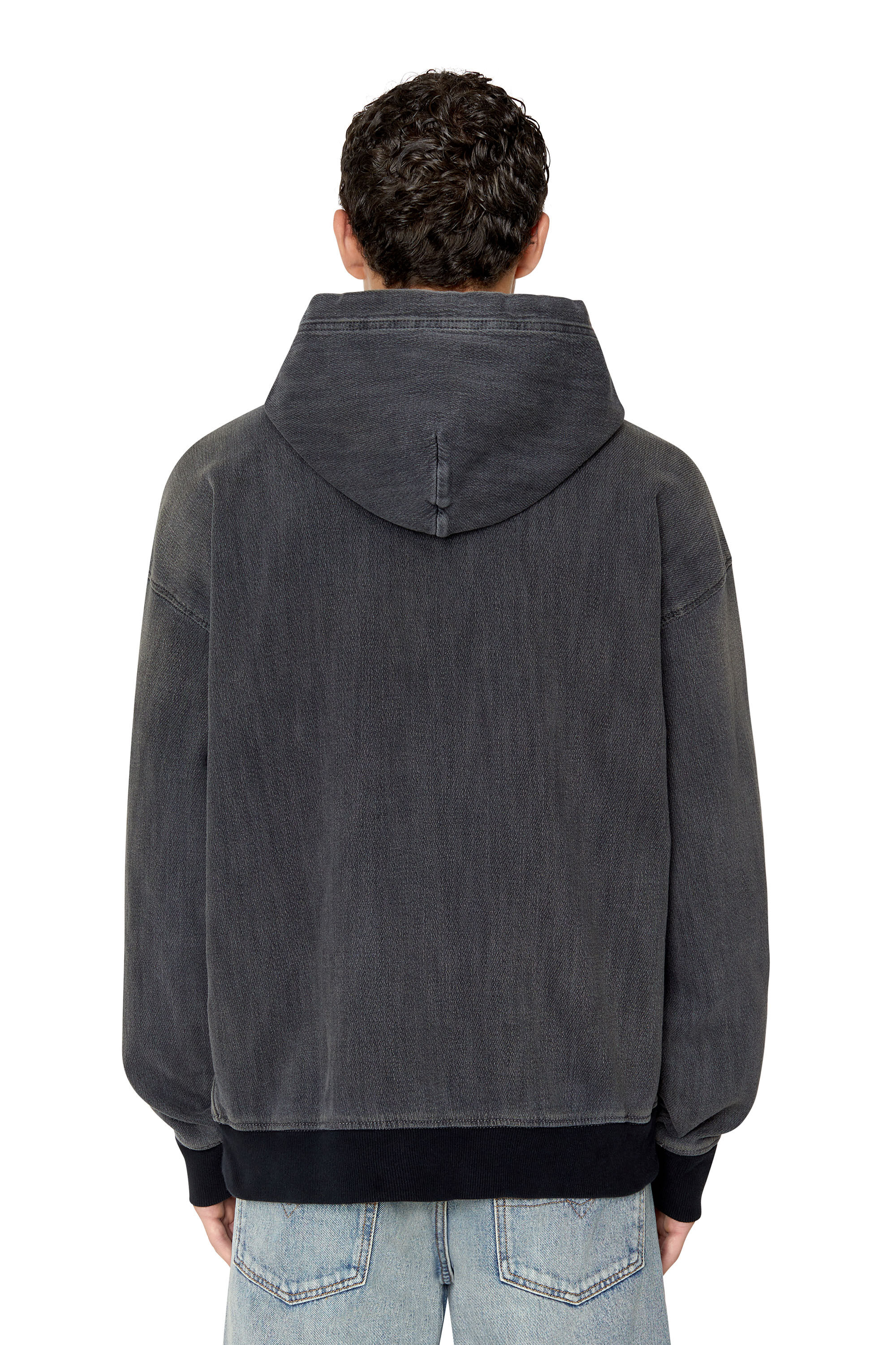 D-UM-RIB-NE（MEN）: ジョグジーンズトレーナー｜ディーゼル（DIESEL  