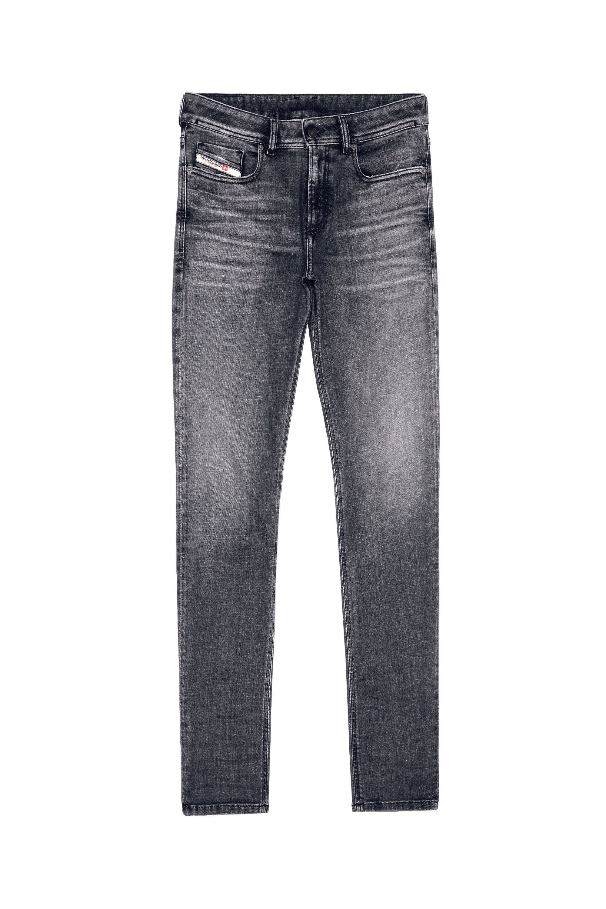 Diesel - 1979 Sleenker 09C68 Skinny Jeans, ブラック/ダークグレー - Image 2