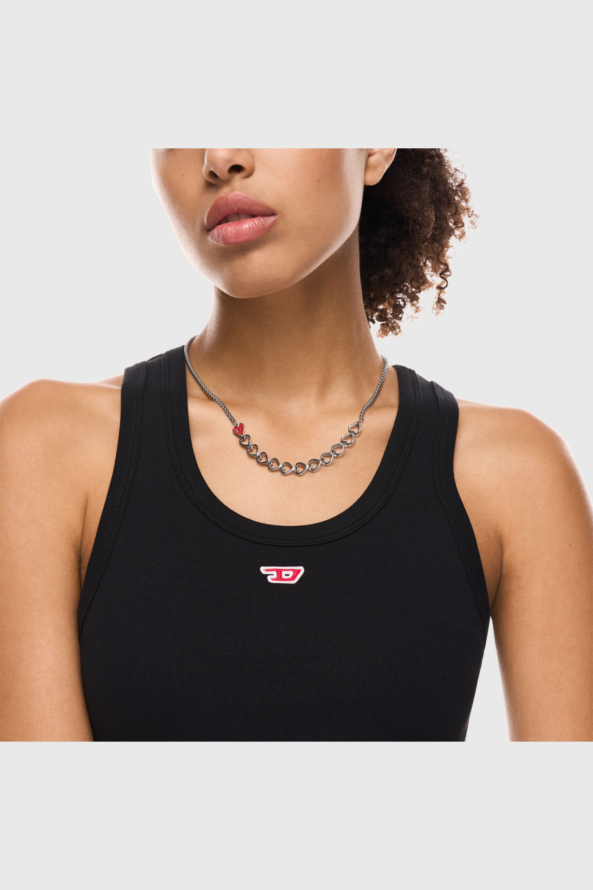 DX166640 JEWELLERY ネックレス｜シルバー｜ウィメンズ｜DIESEL