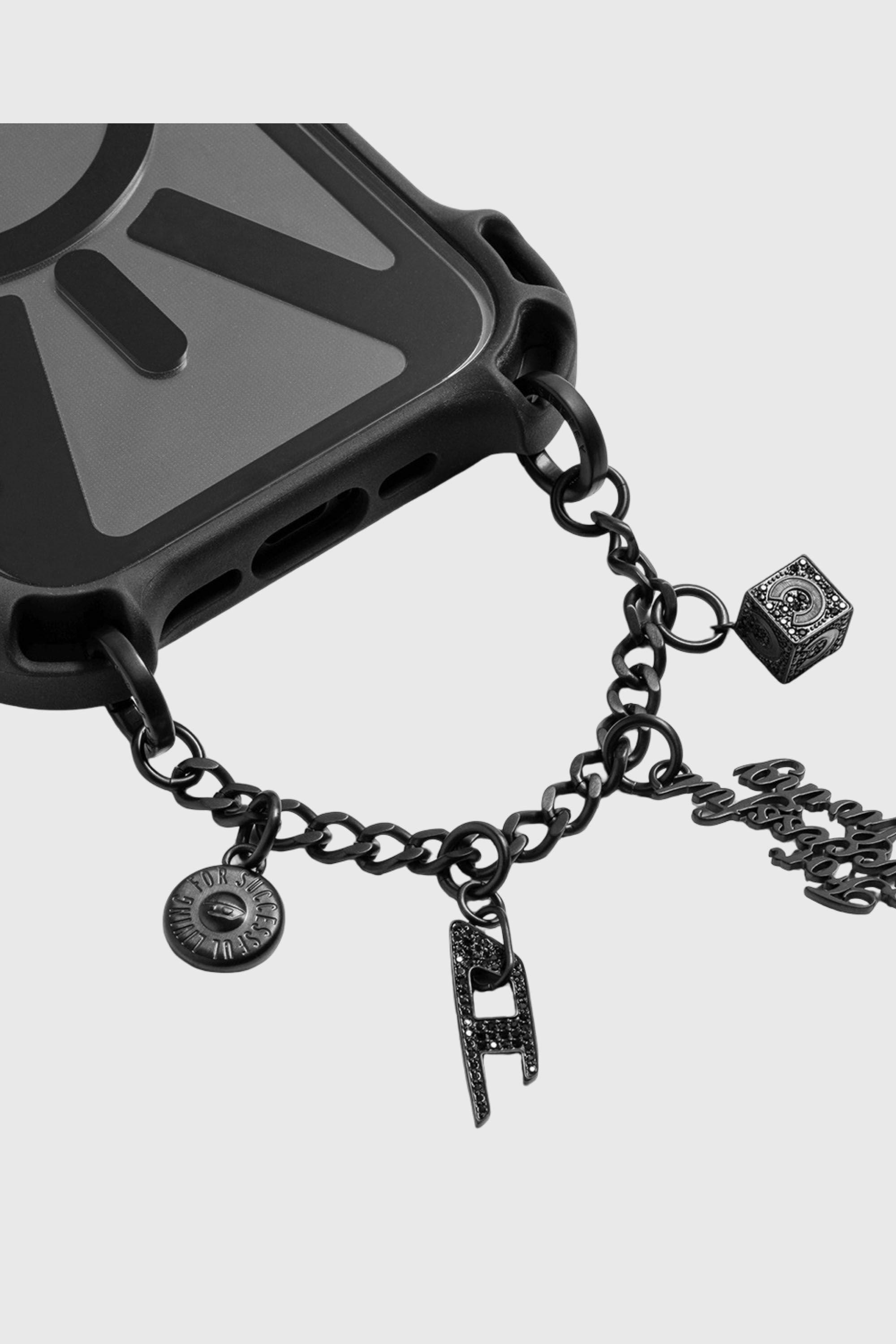 Diesel - 60374 CASETIFY  CHARMS CHAIN, Unisex's UNIVERSAL in ブラック - 3