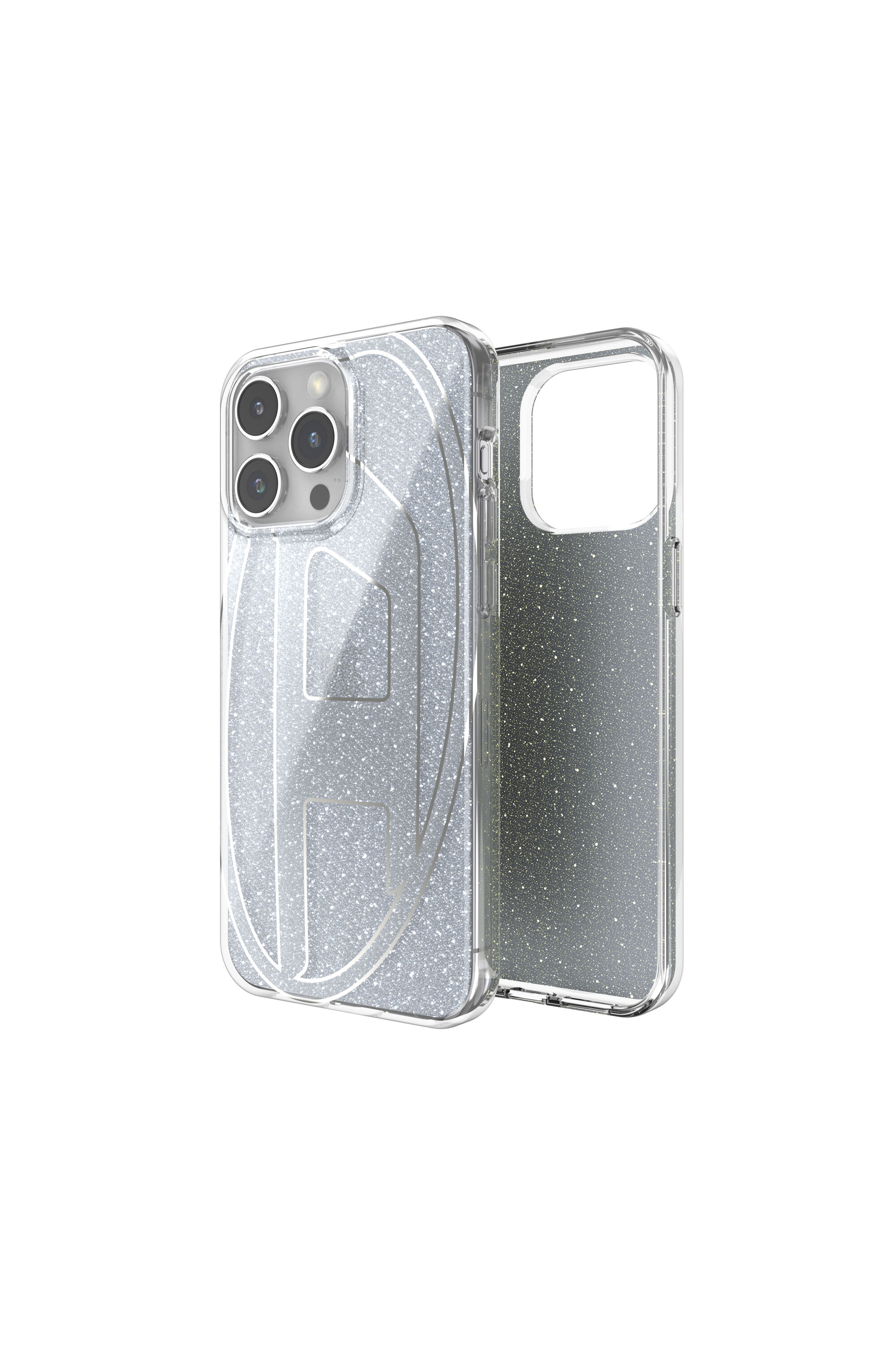 60033 AOP CASE iPhone 15 Pro Max｜シルバー｜ウィメンズ｜DIESEL