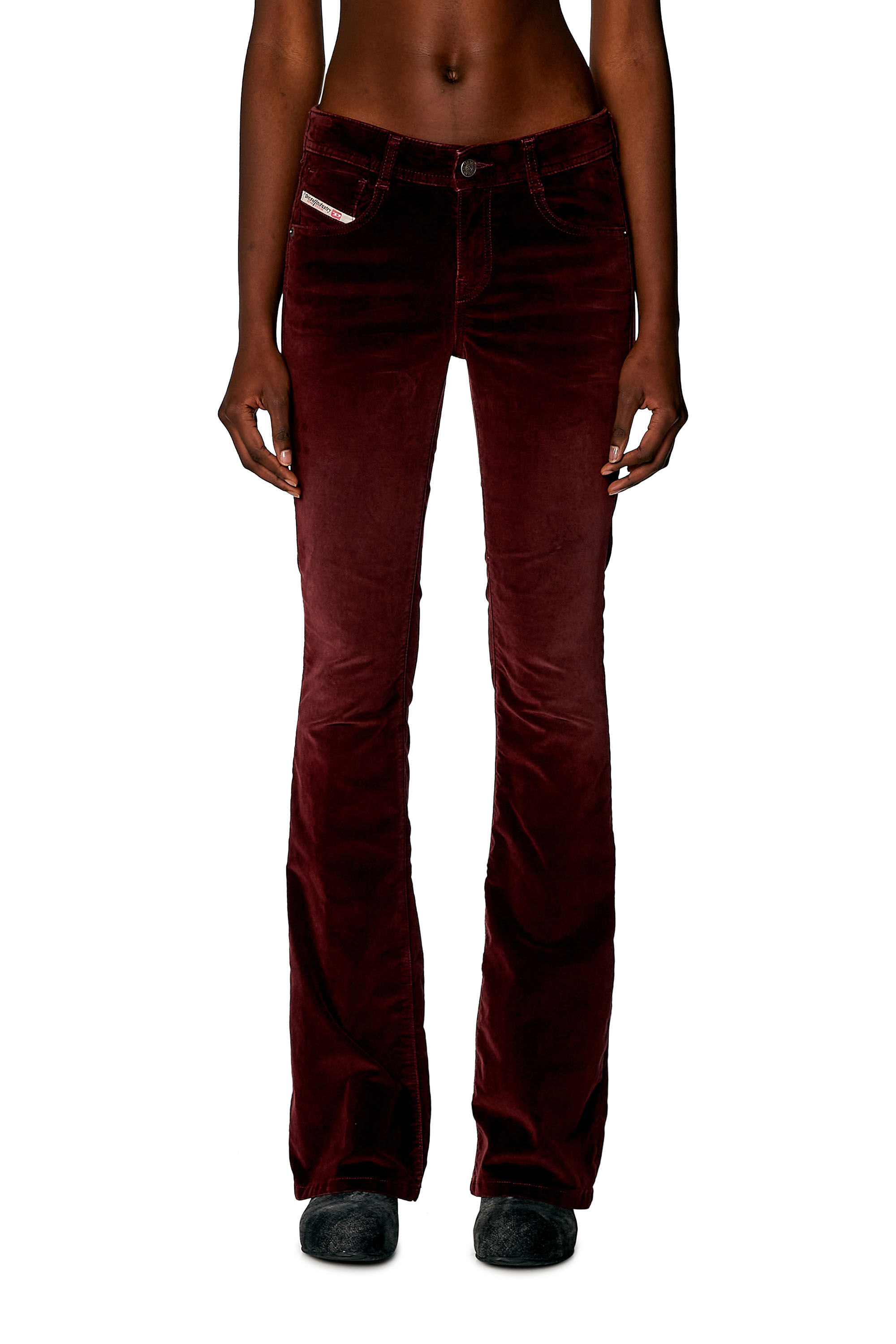 Diesel - Bootcut and Flare Jeans 1969 D-Ebbey 003HL, レッド - Image 3