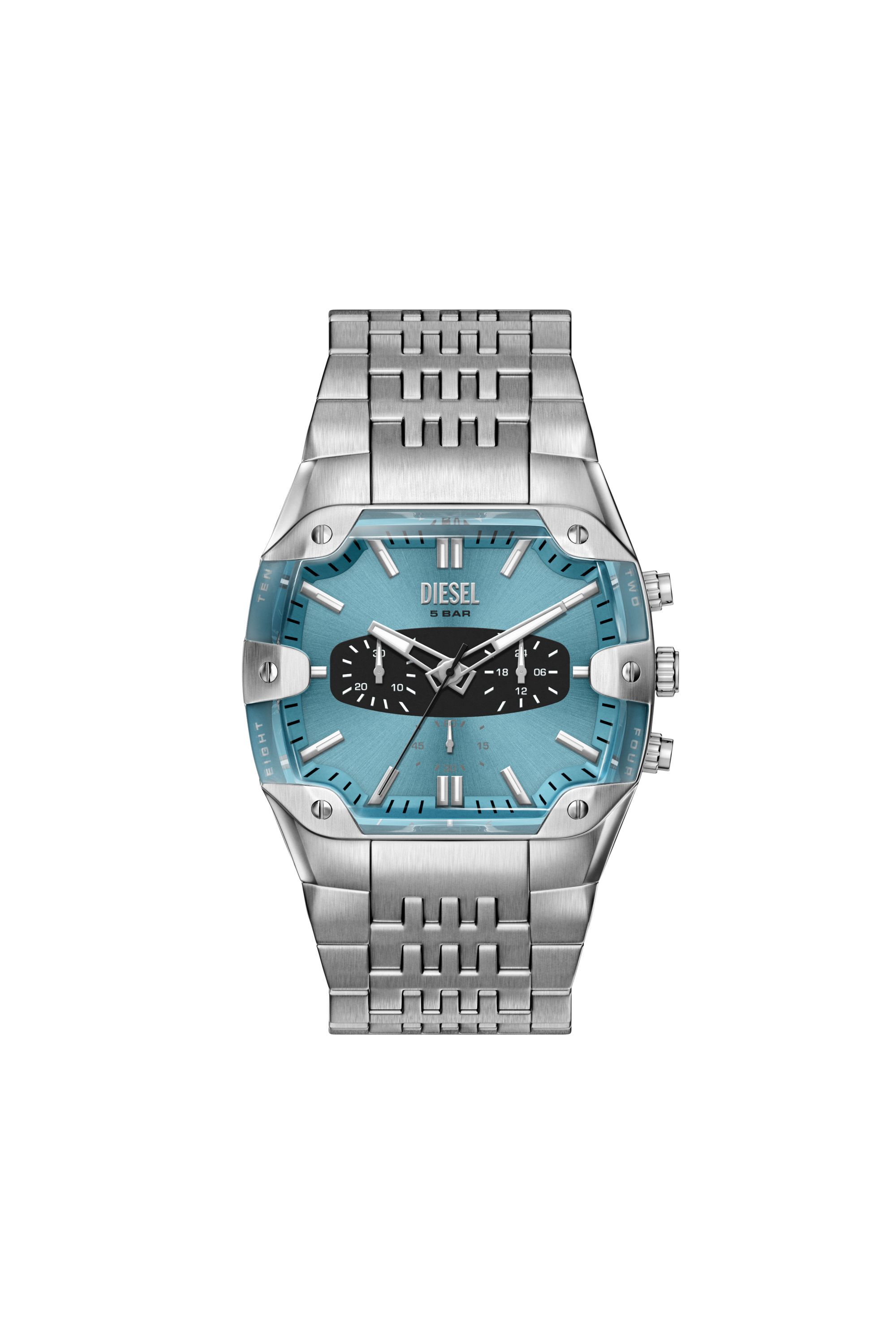 Diesel - DZ4725 WATCH, Male's 時計 in シルバー - 1