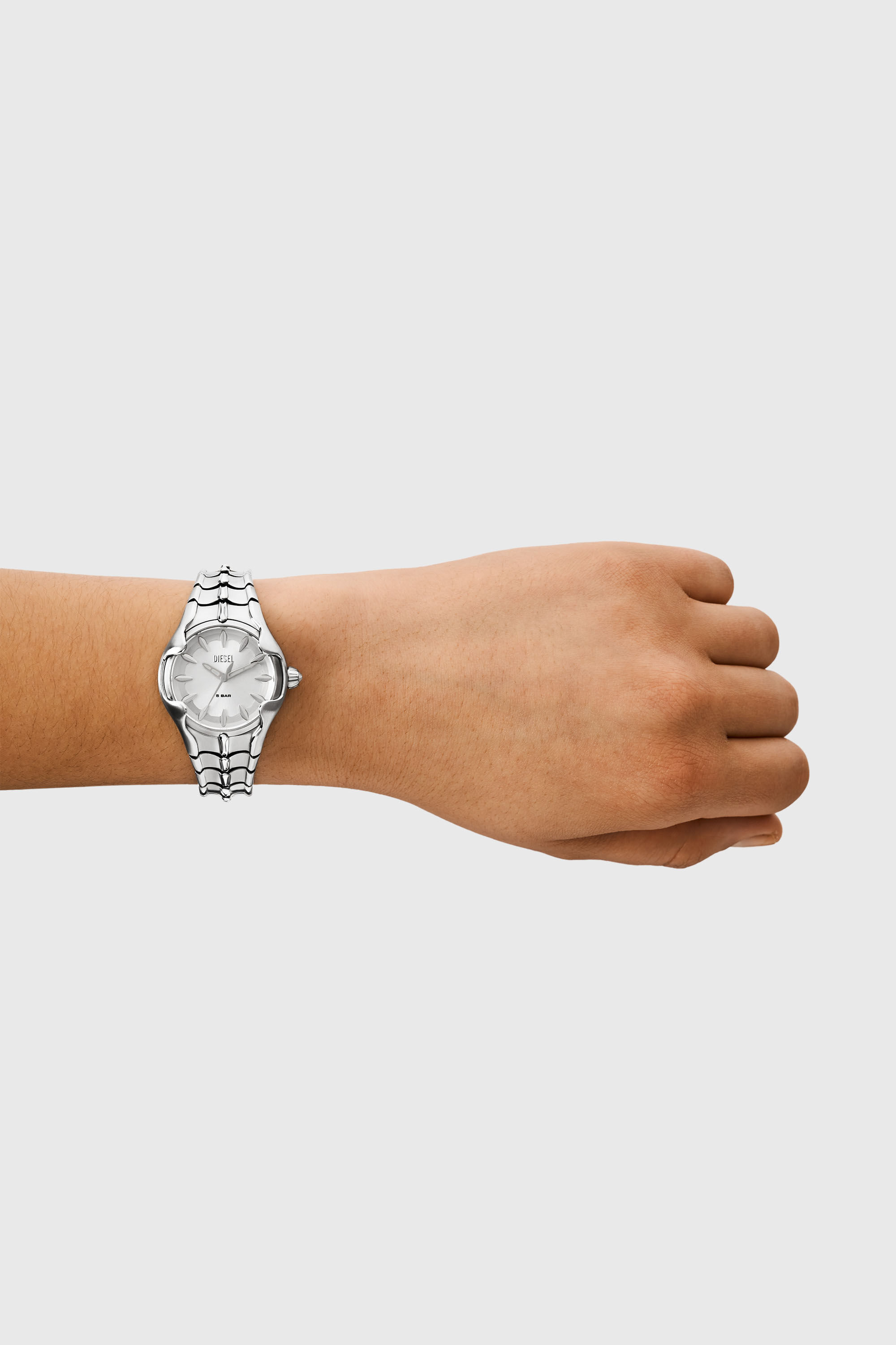 DZ5605 Vert three-hand stainless steel watch｜シルバー｜ウィメンズ