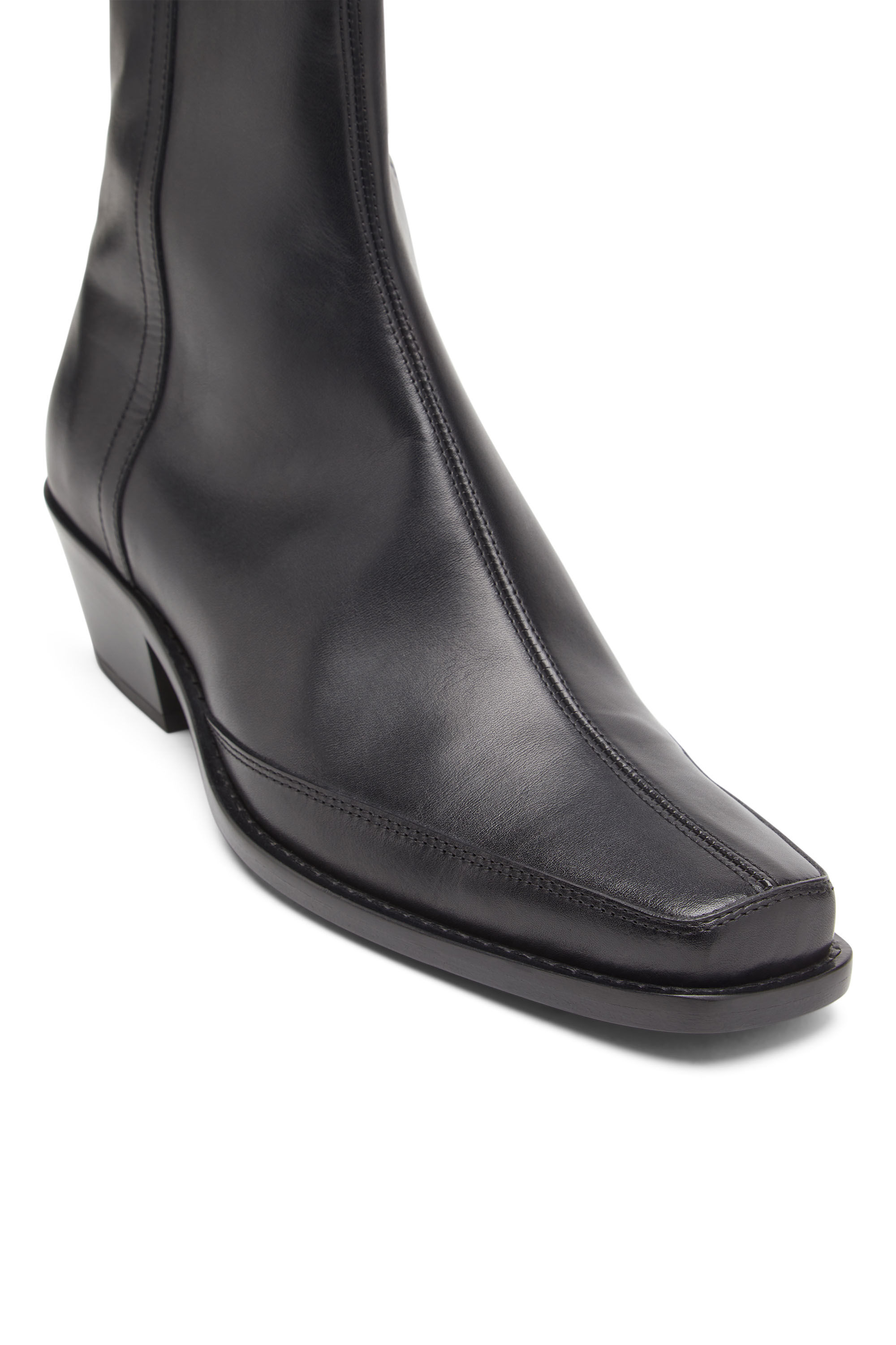Diesel - D-SANTIAGO BT, Male's レザーブーツ - D-Santiago Bt in ブラック - 5