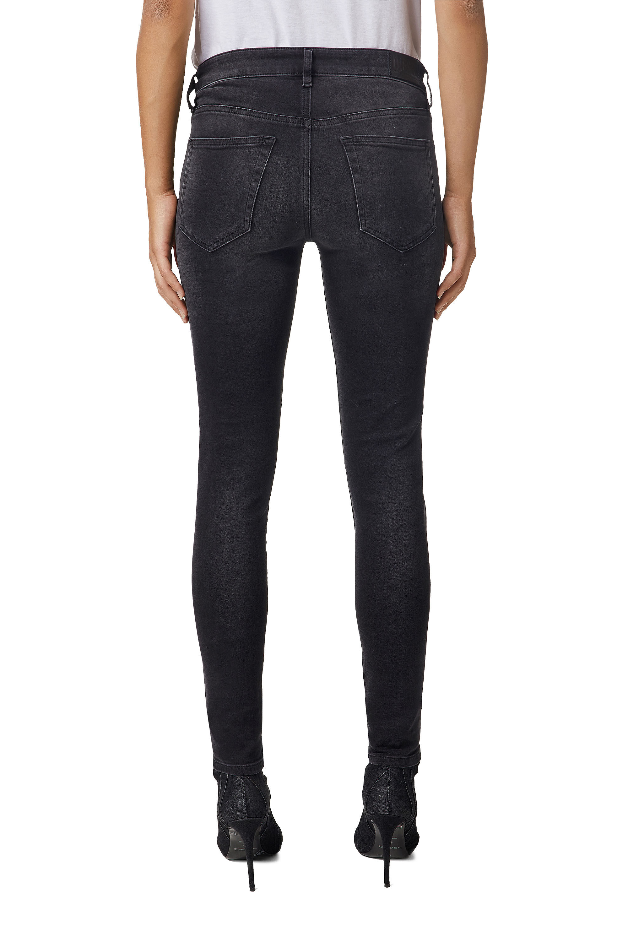 Diesel - 2017 SLANDY 069JW Super skinny Jeans,  - Image 5