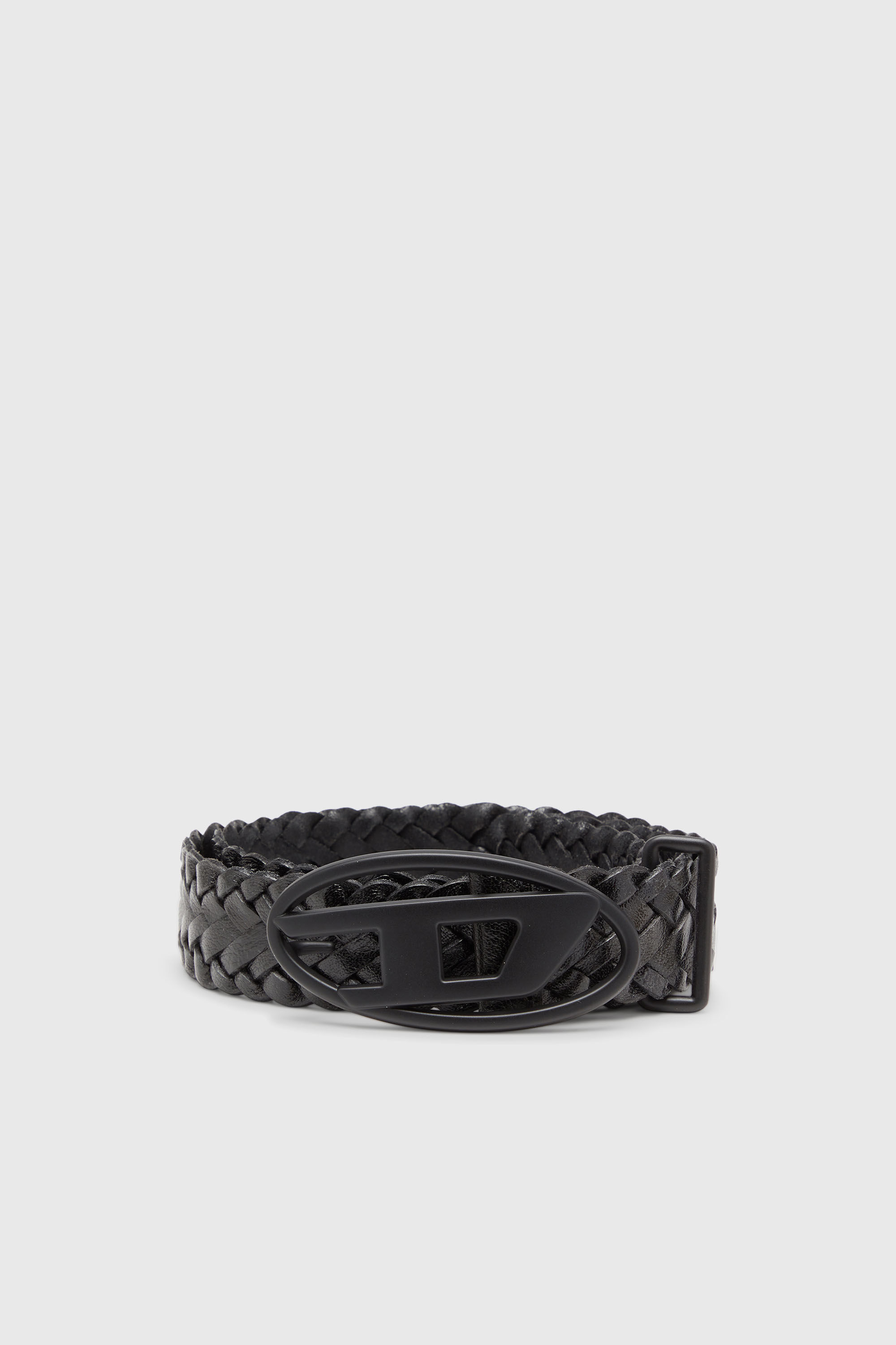 B-1DR BRAIDERED ベルト｜ブラック｜ウィメンズ｜DIESEL