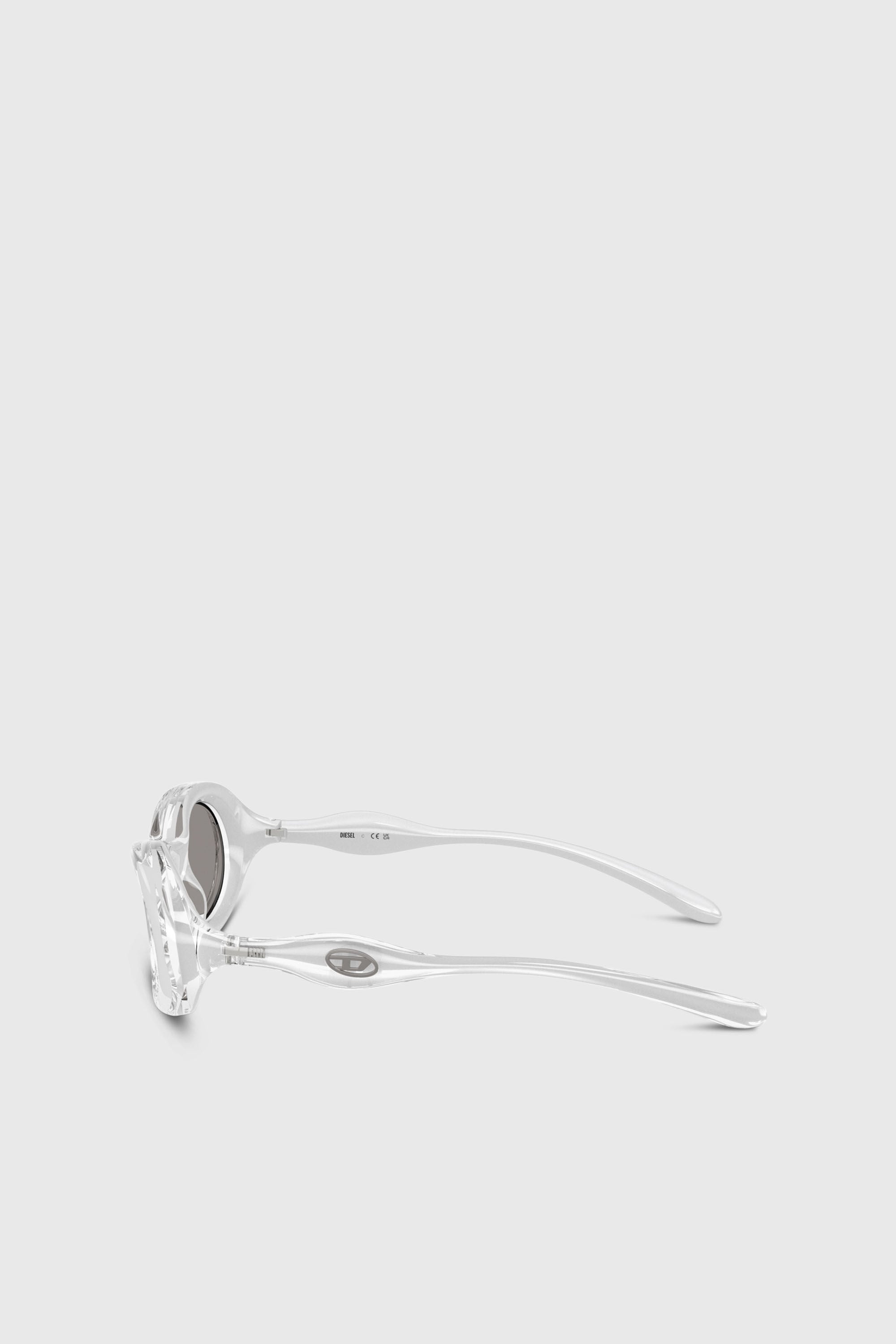 Diesel - 0DL3011U, Unisex's Oval sunglasses in グレー - 2