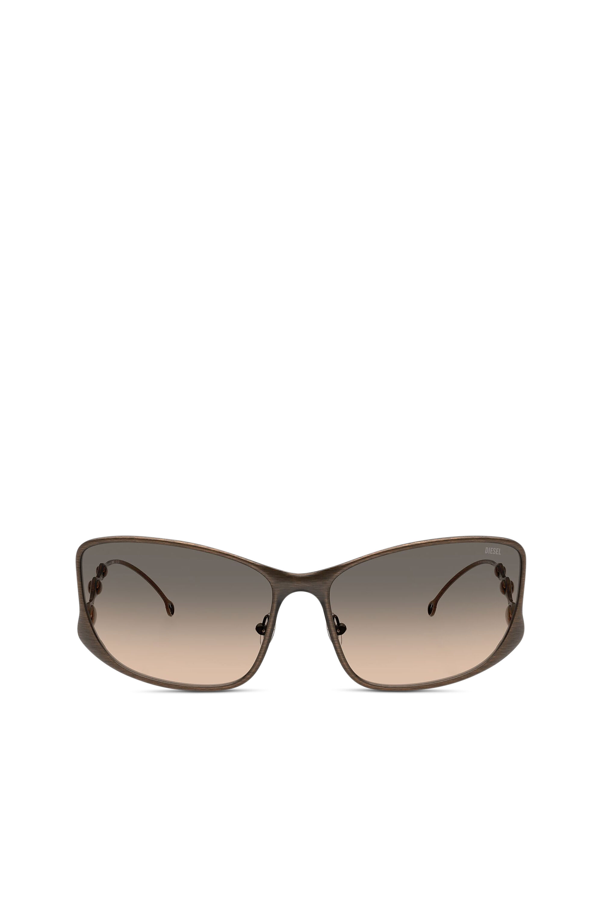 0DL1013 Rectangle sunglasses｜ブラウン｜ウィメンズ｜DIESEL