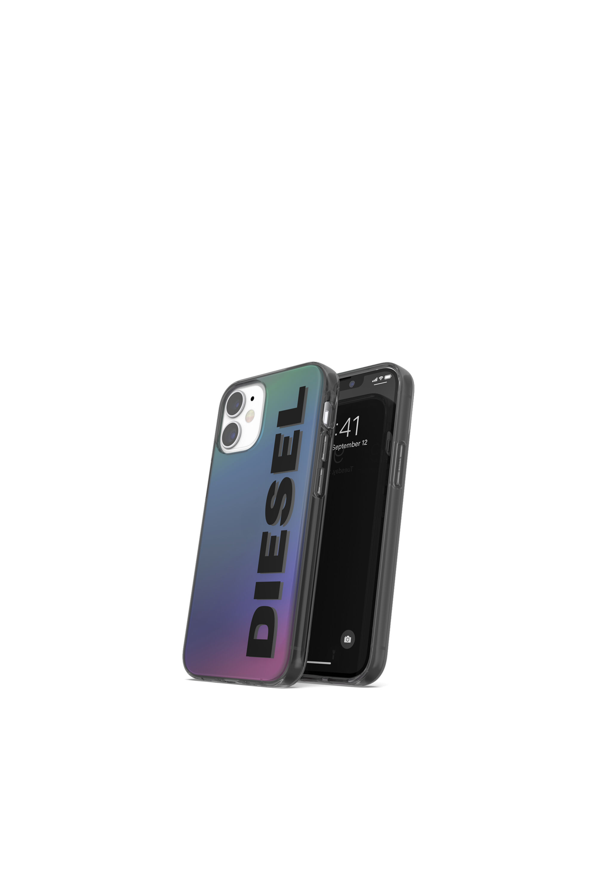 Diesel - 42572 STANDARD CASE, Unisex's Holographic TPU case for iPhone 12 Mini in マルチカラー - 3