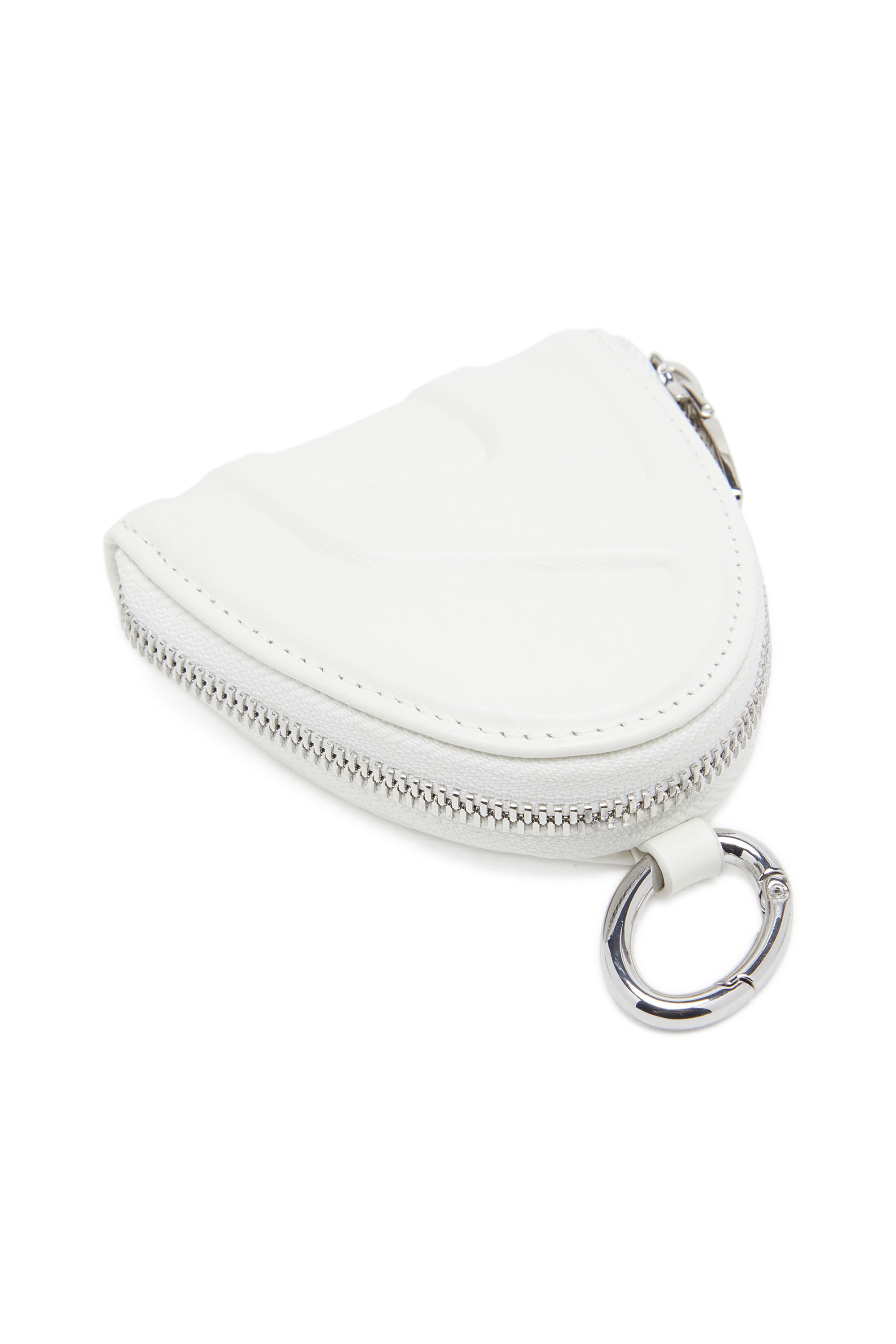 1DR FOLD COIN PURSE ZIP Leather coin purse with embossed logo