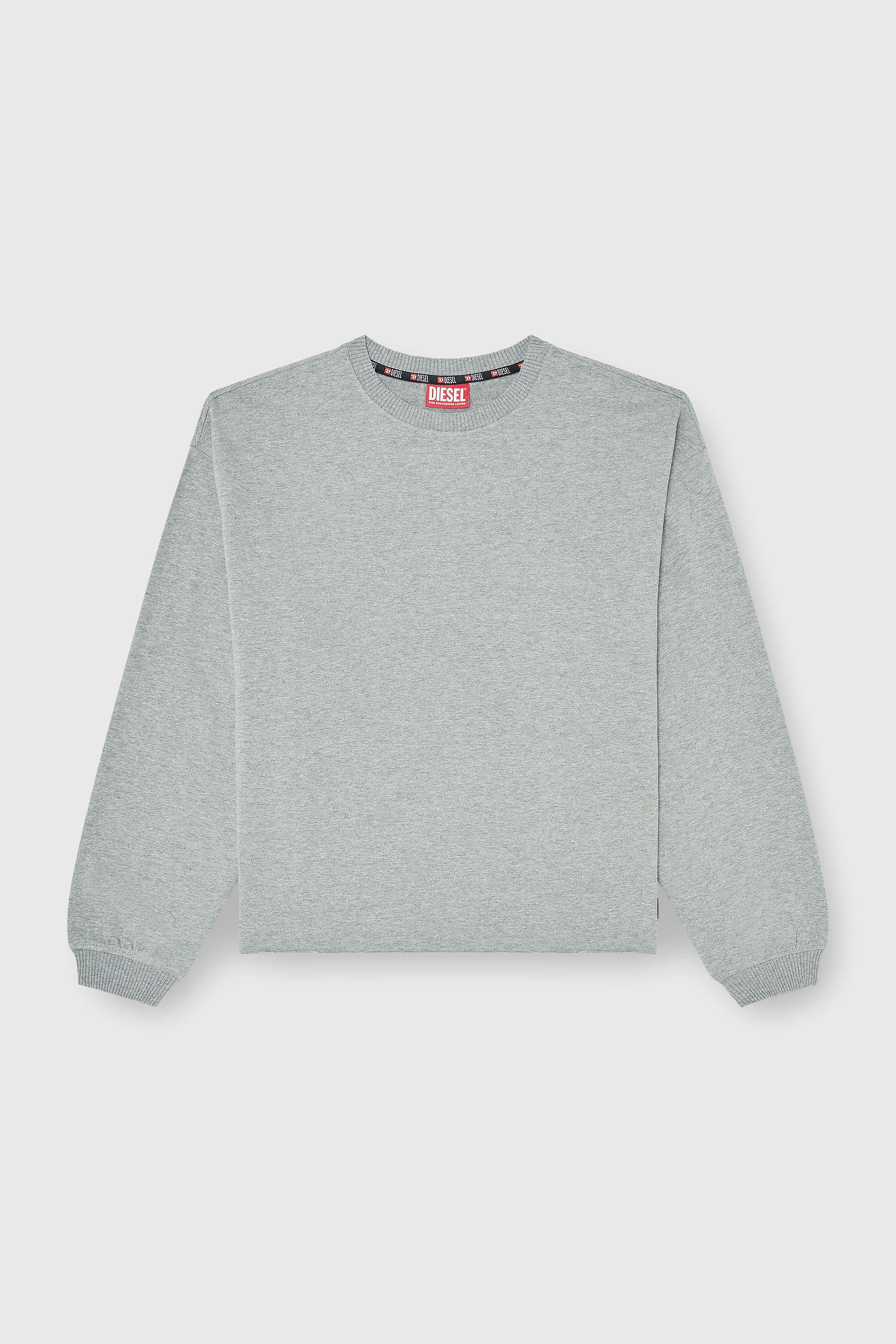Diesel - PATRICIA-D-CORE, Female's プルオーバースウェット in グレー - 2