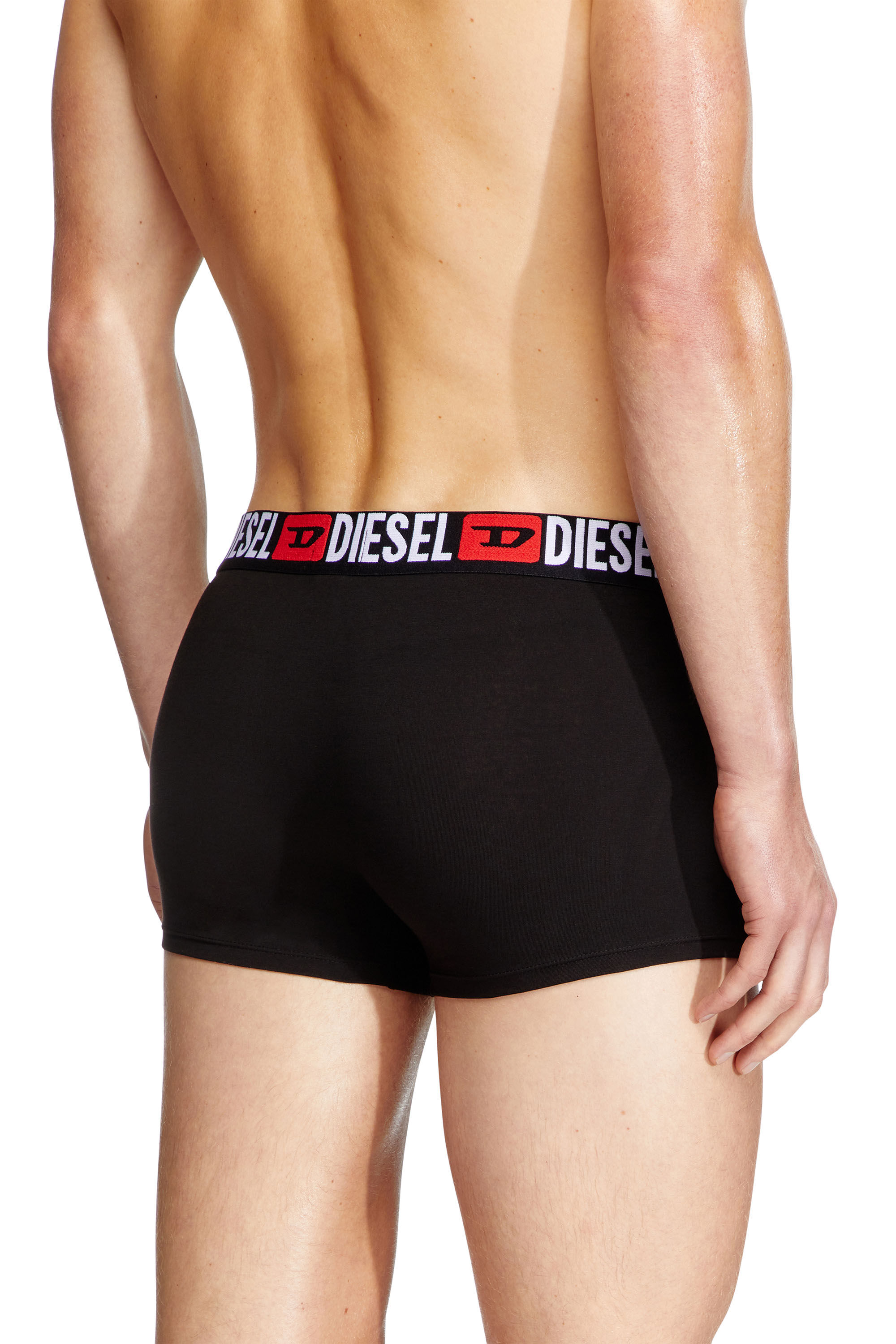 Diesel - DAMIEN, Male's Stretch cotton boxer briefs in ブラック - 4