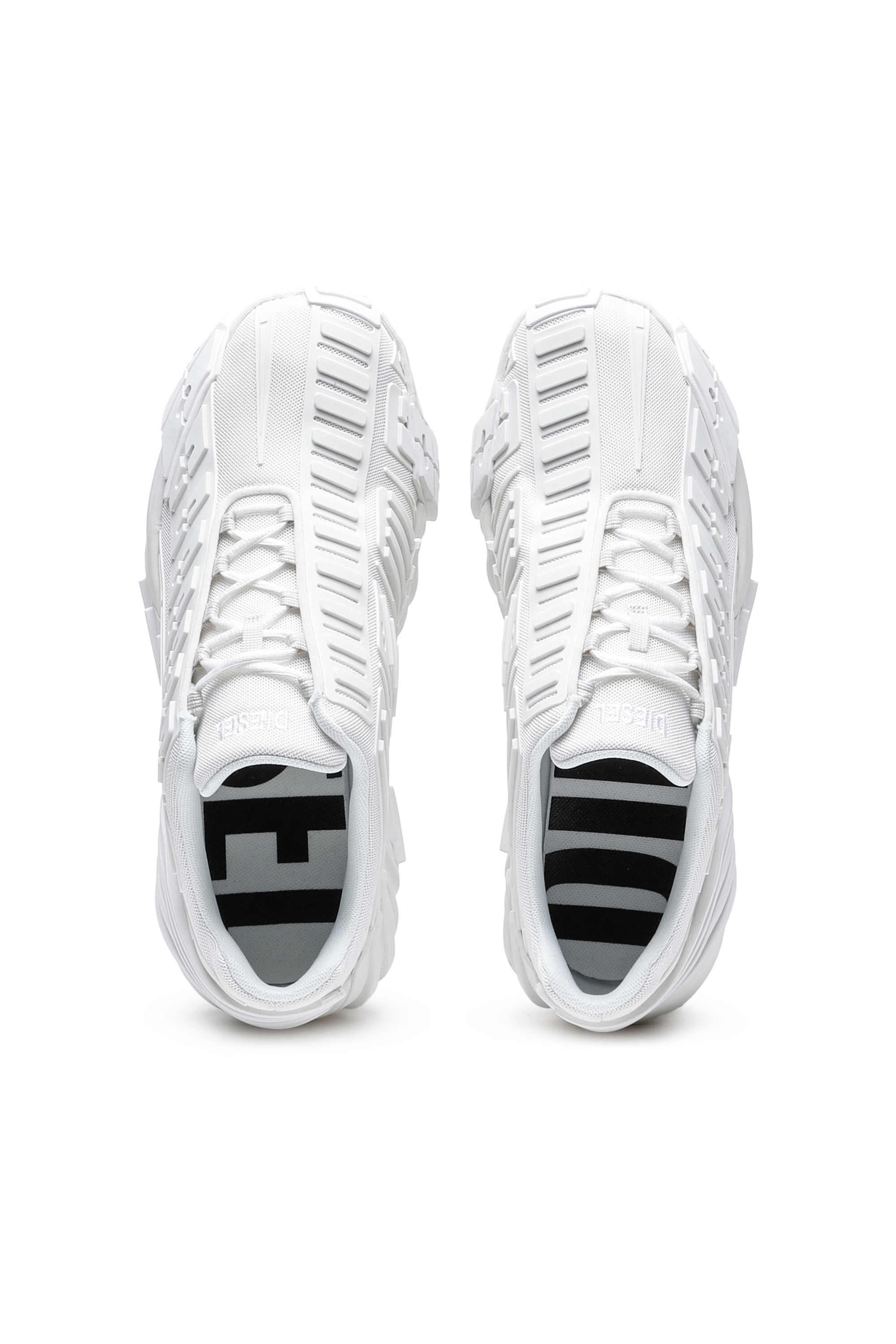 Diesel - S-PROTOTYPE LOW W, Female's スニーカー メッシュ - S-Prototype Low W in ホワイト - 3