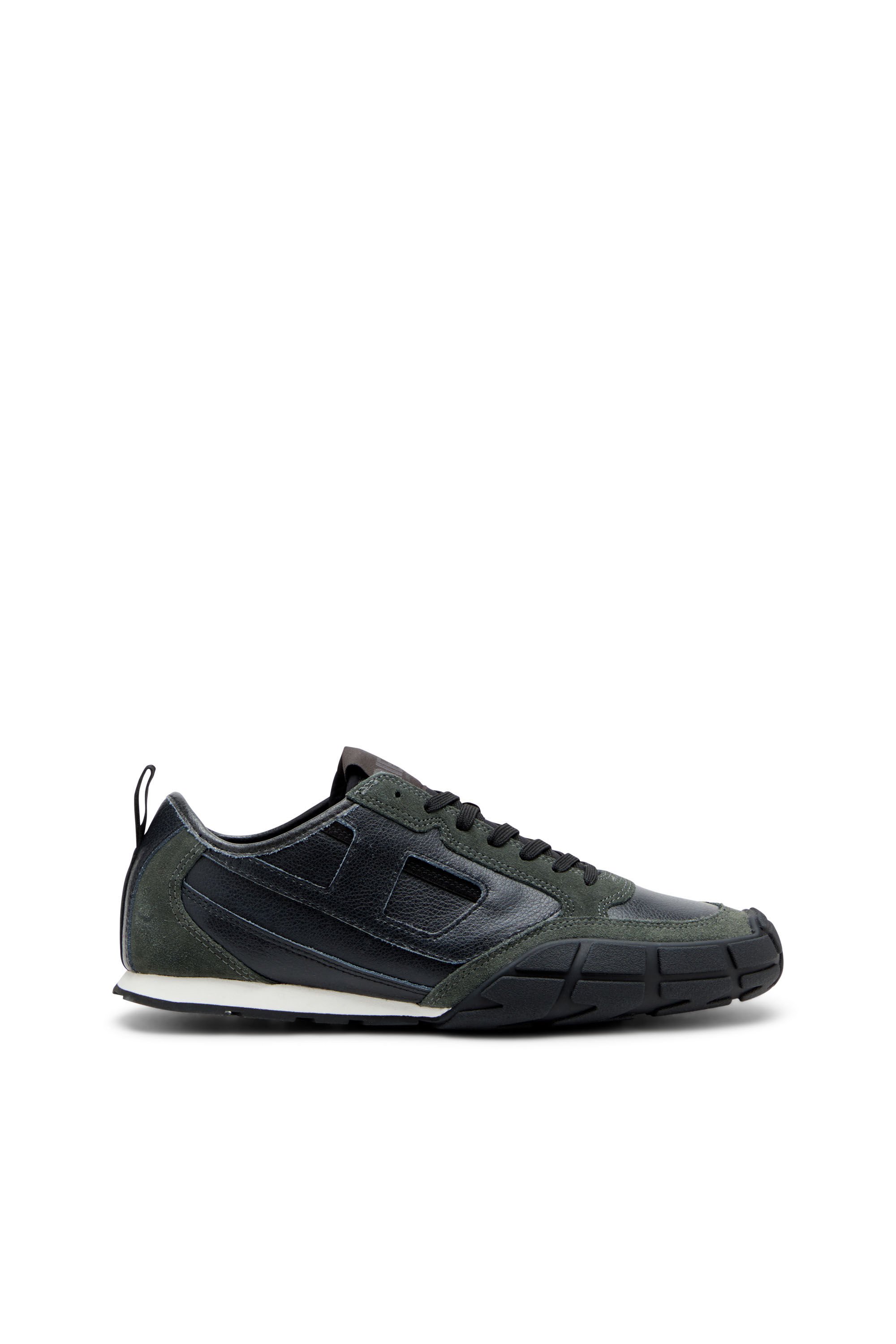 Diesel - S-PAGODHA LOW, Male's S-Pagodha-Sneakers in leather and suede in null - 2
