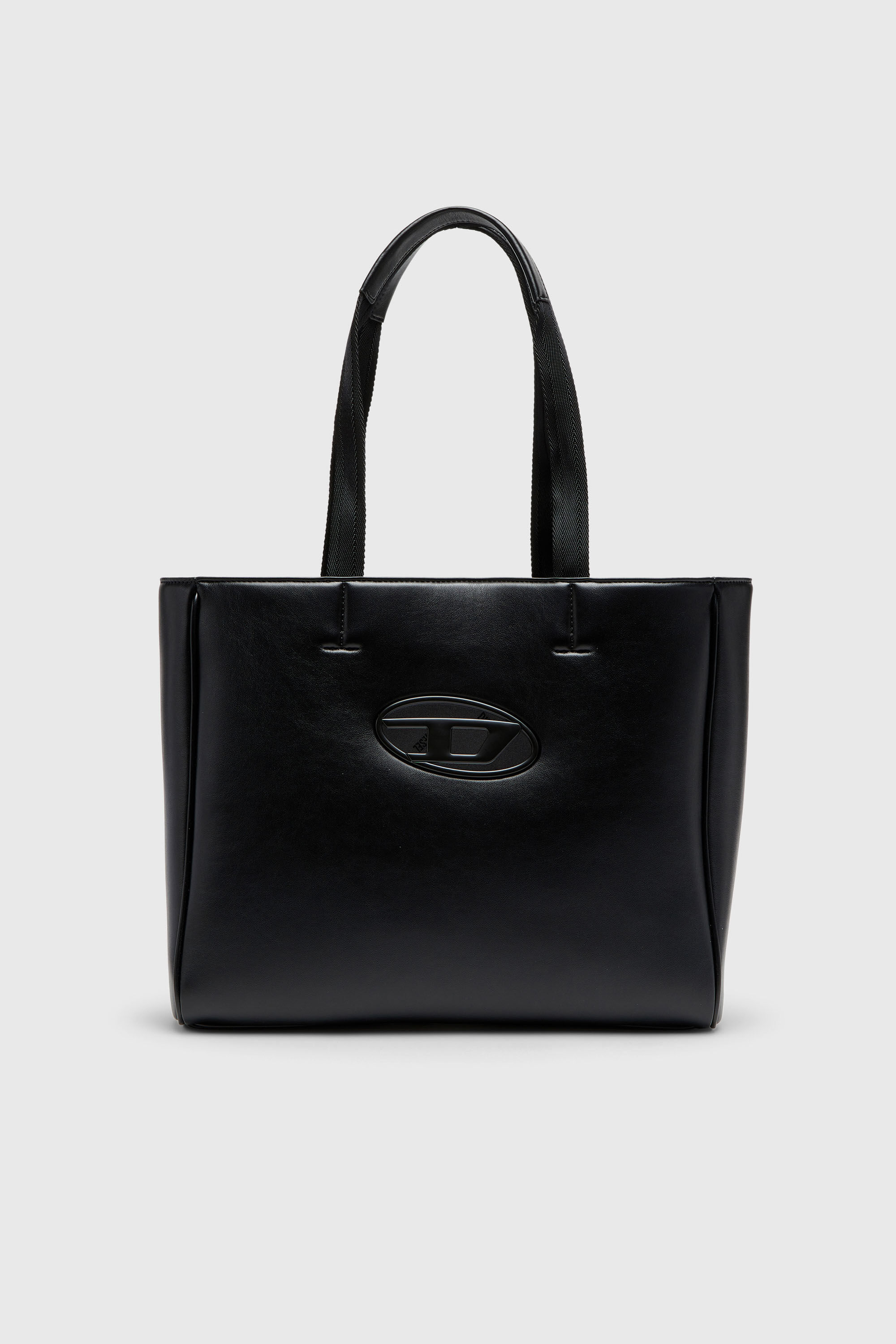 Diesel - HOLI-D SHOPPER EW, Unisex's Holi-D-Square shopper in bonded neoprene in ブラック - 2