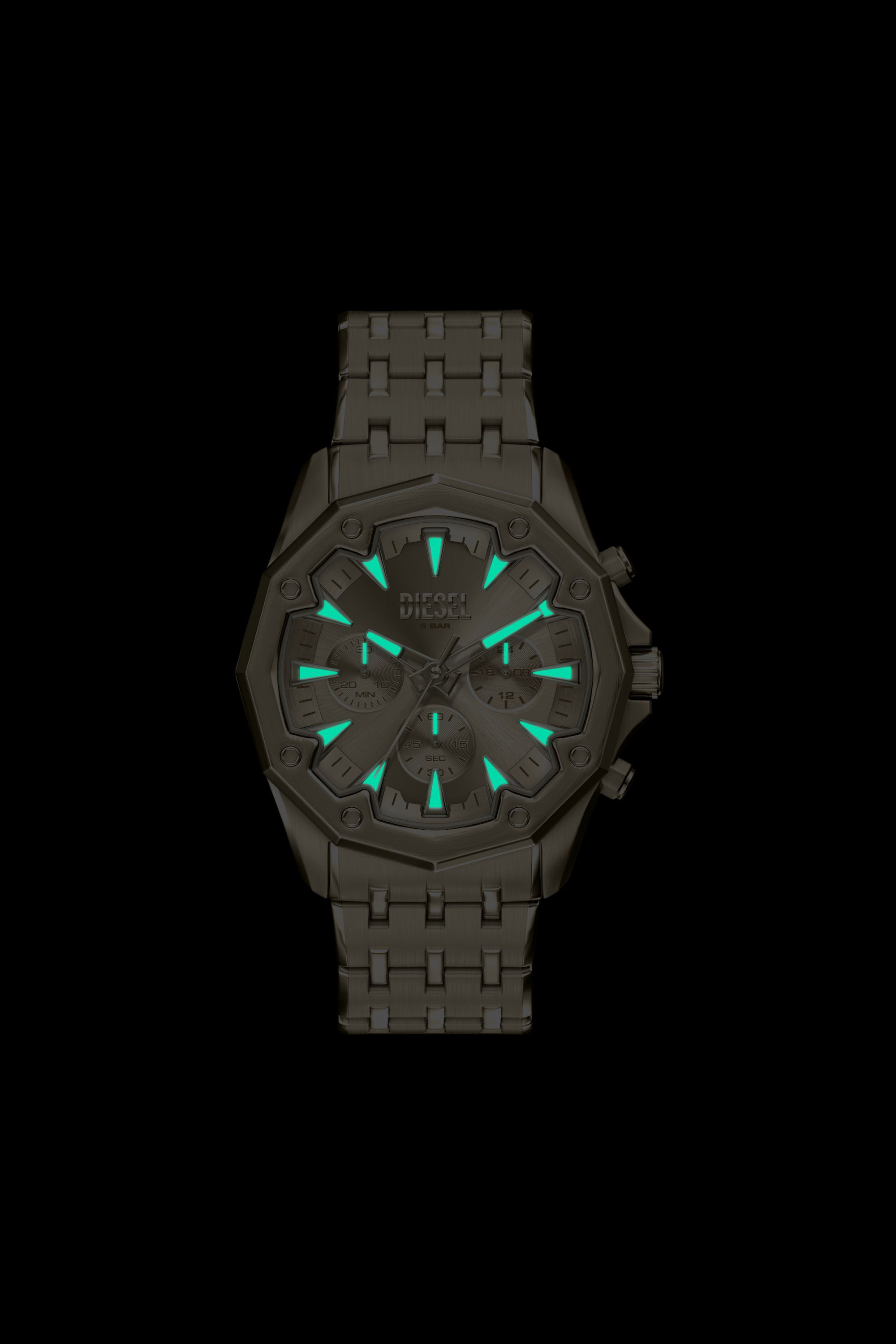 Diesel - DZ4707 WATCH, Male's Stinger Gold-Tone Stainless Steel Watch in ゴールド - 6