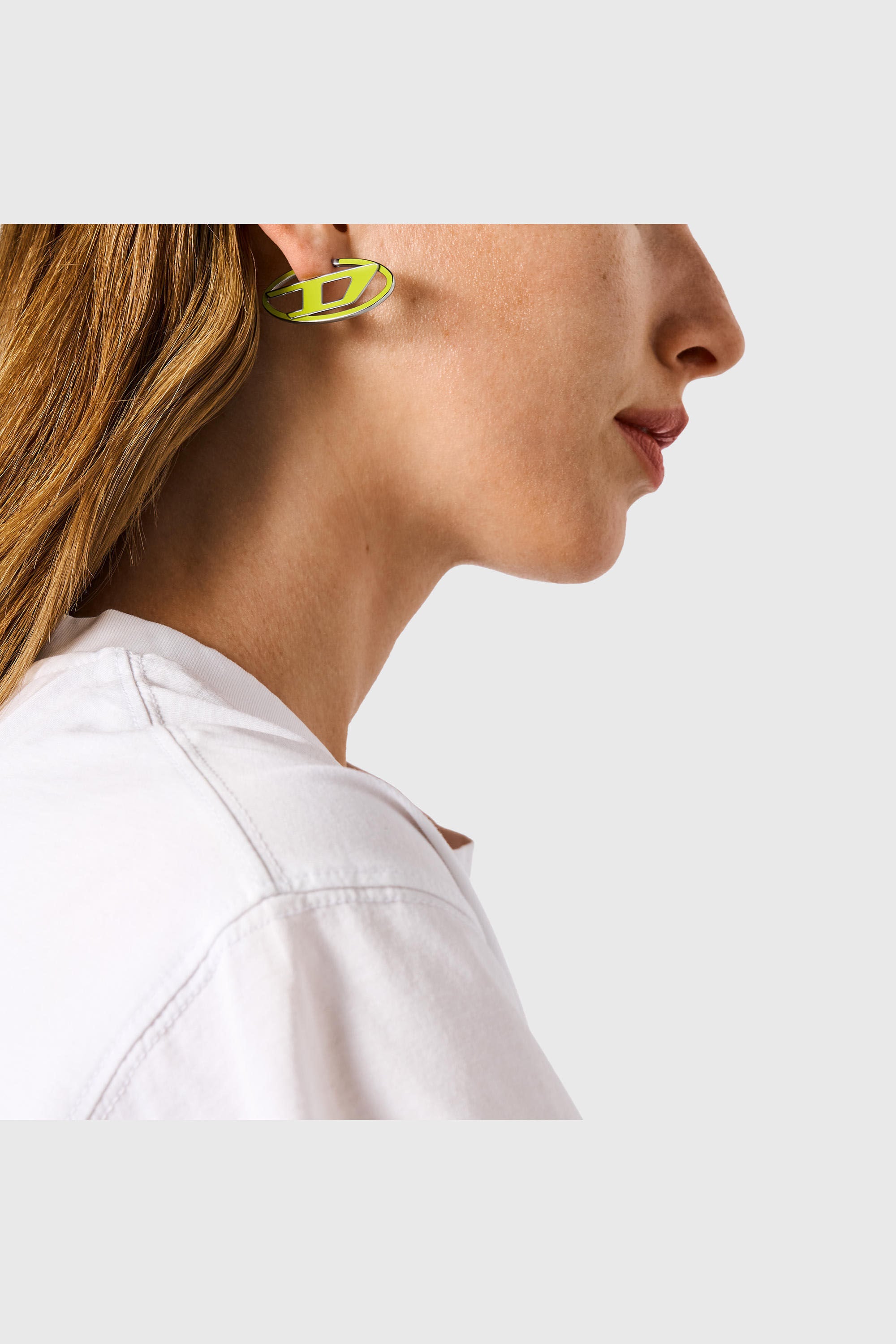 Diesel - DX1505, Unisex's ピアス（両耳用） in Yellow - 3