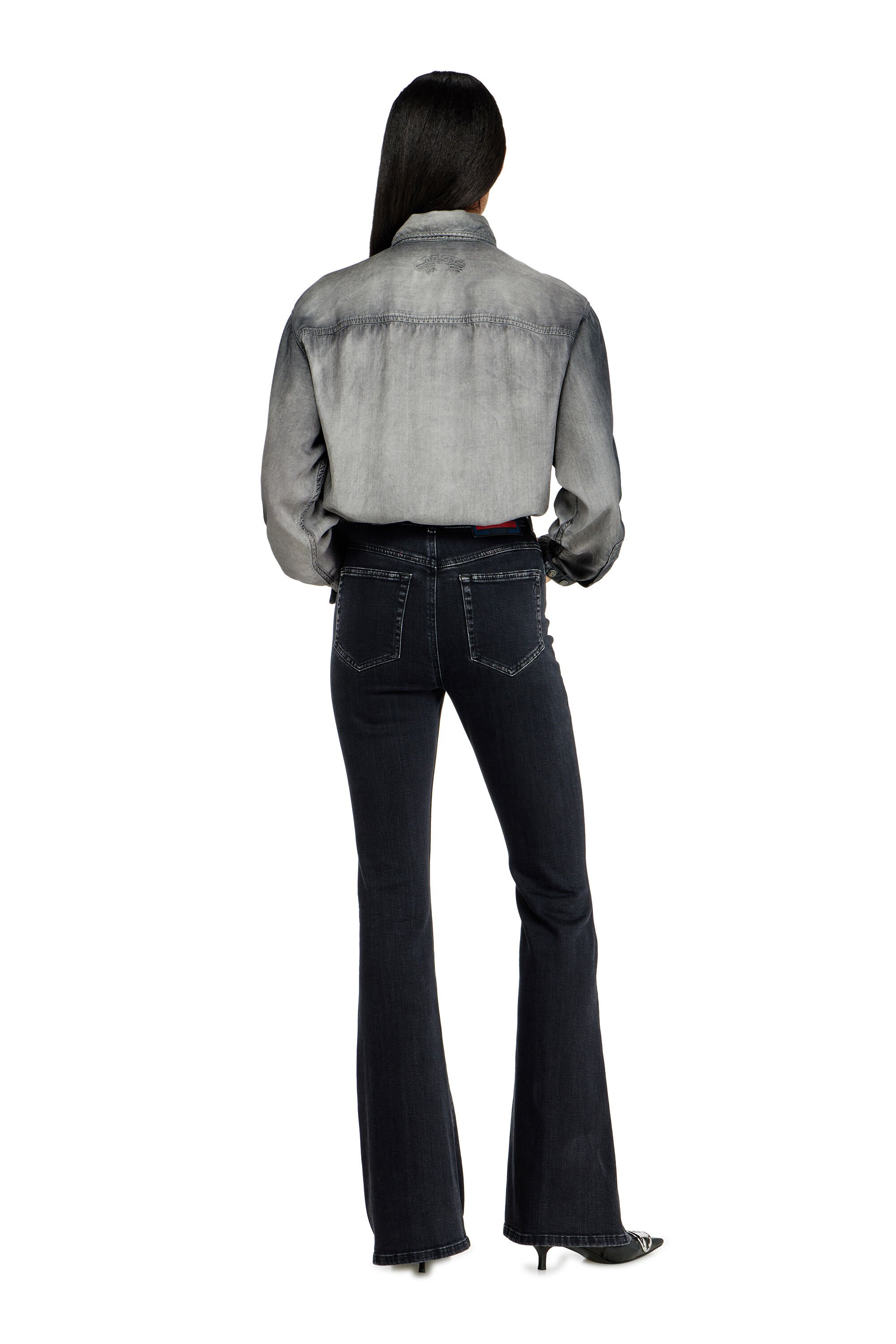 Diesel - Female's Bootcut Jeans 1973 D-Partt 09P75, ブラック/ダークグレー - 3