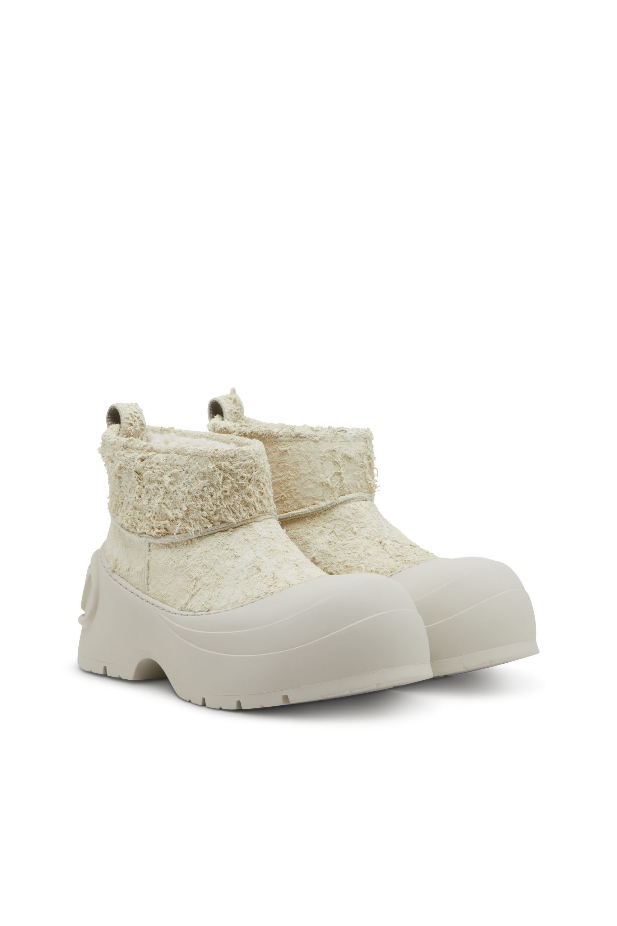 Diesel - D-DONALD MONTONE, Male's D-Donald-Chunky ankle boot with lug sole in ホワイト/グレー - 2