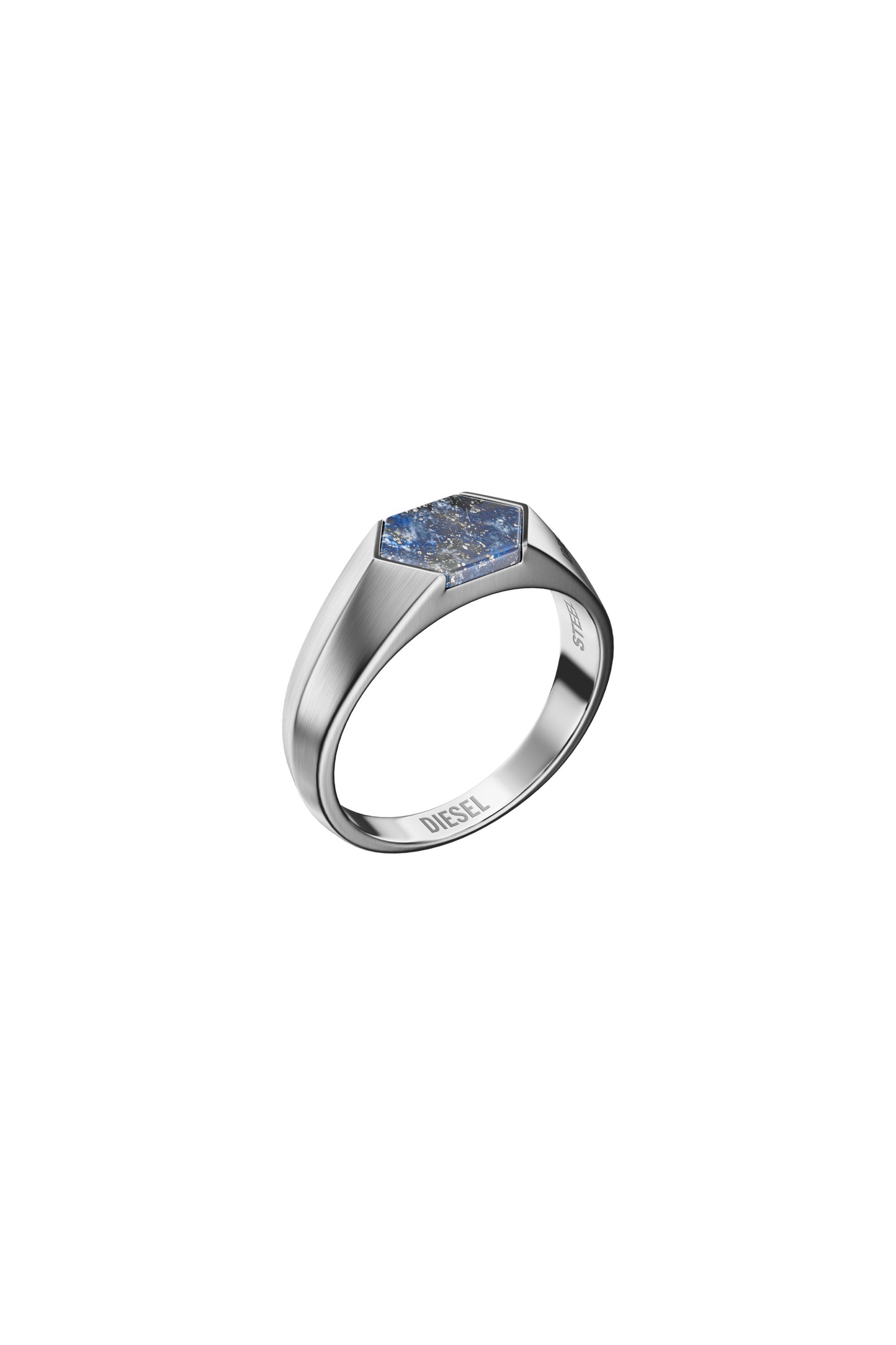 DX1712040 Lapis Signet Ring｜シルバー｜ウィメンズ｜DIESEL