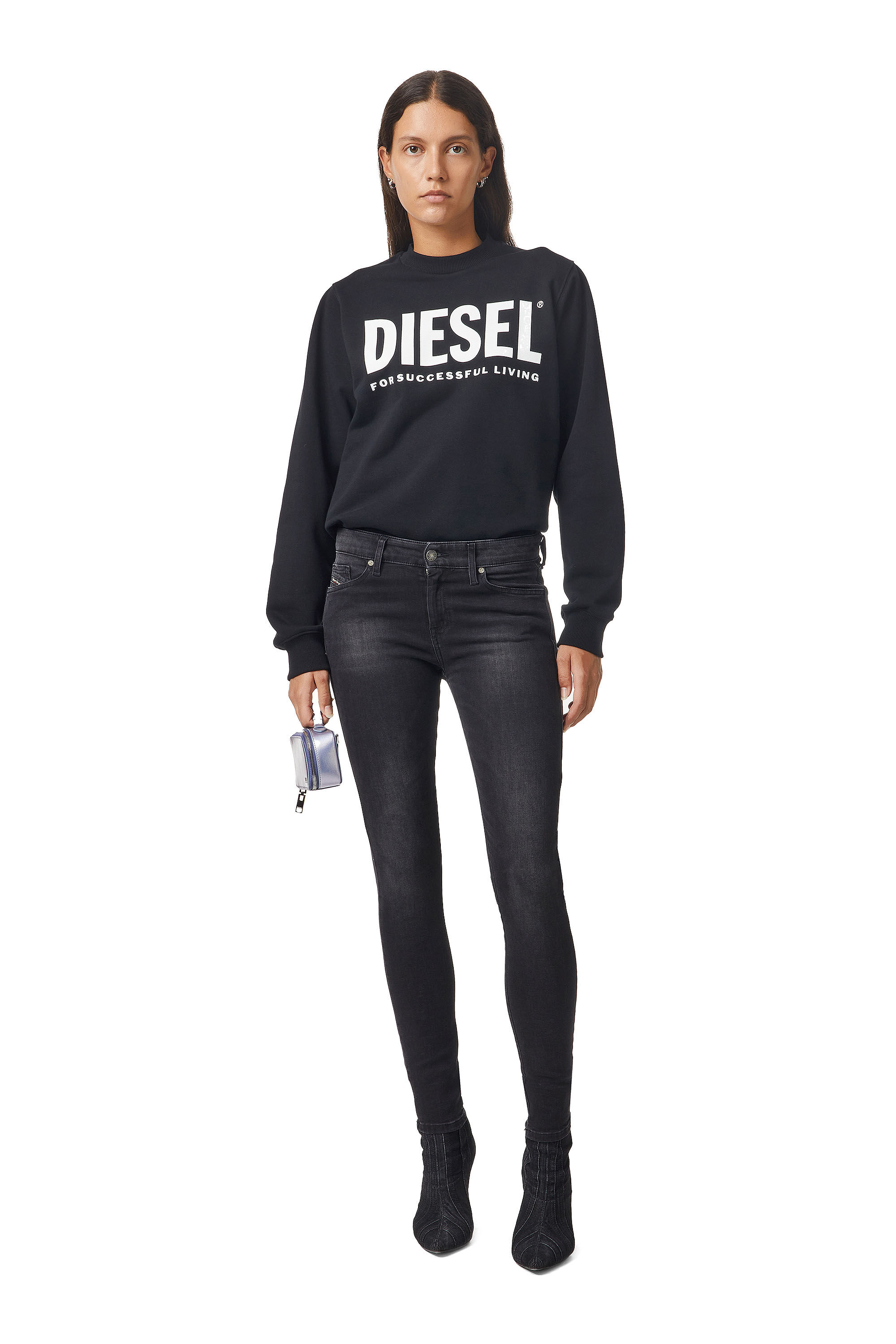Diesel - 2017 SLANDY 069JW Super skinny Jeans,  - Image 1