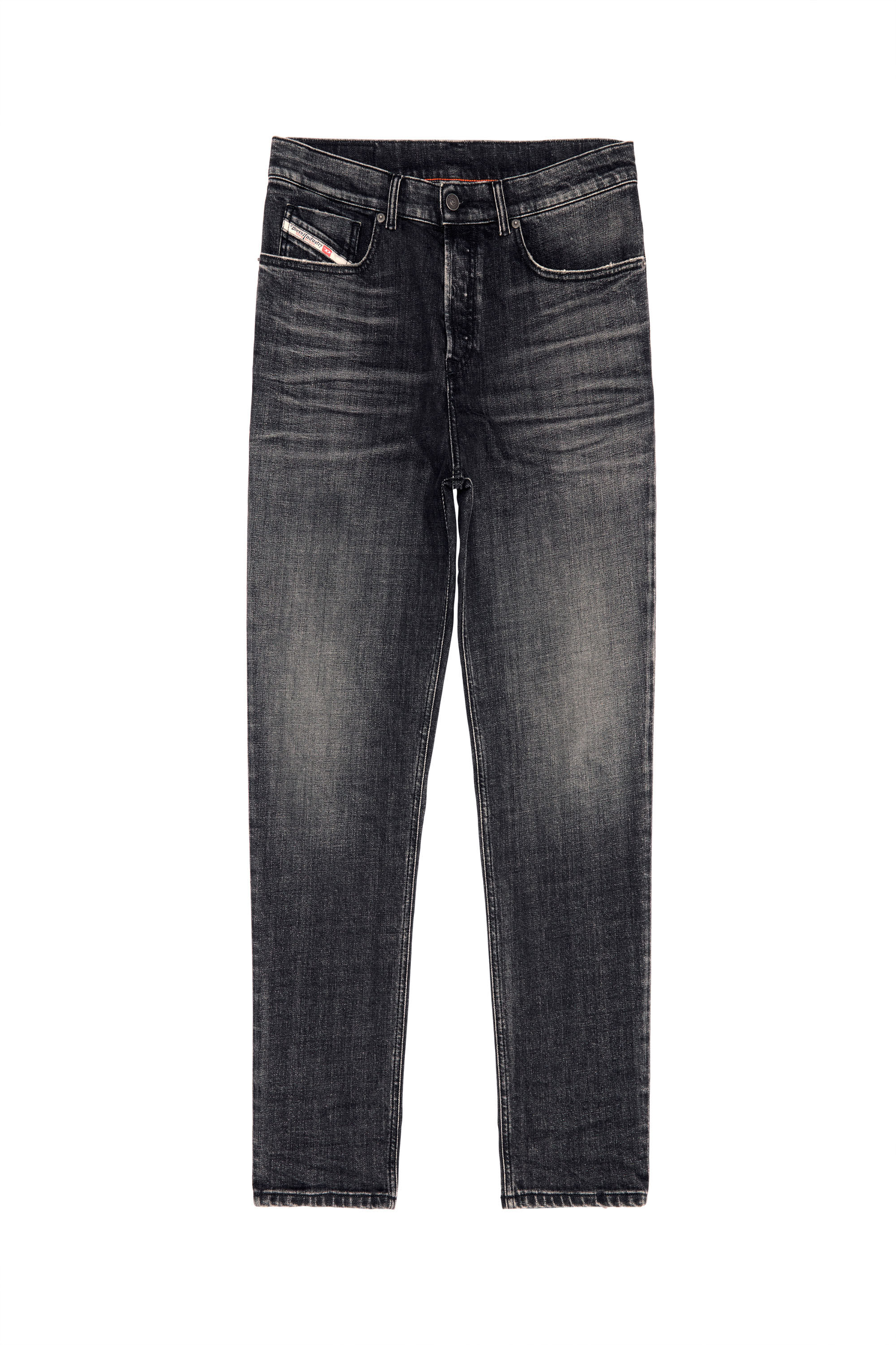 Diesel - 2005 D-Fining 09C75 Tapered Jeans, ブラック/ダークグレー - Image 2
