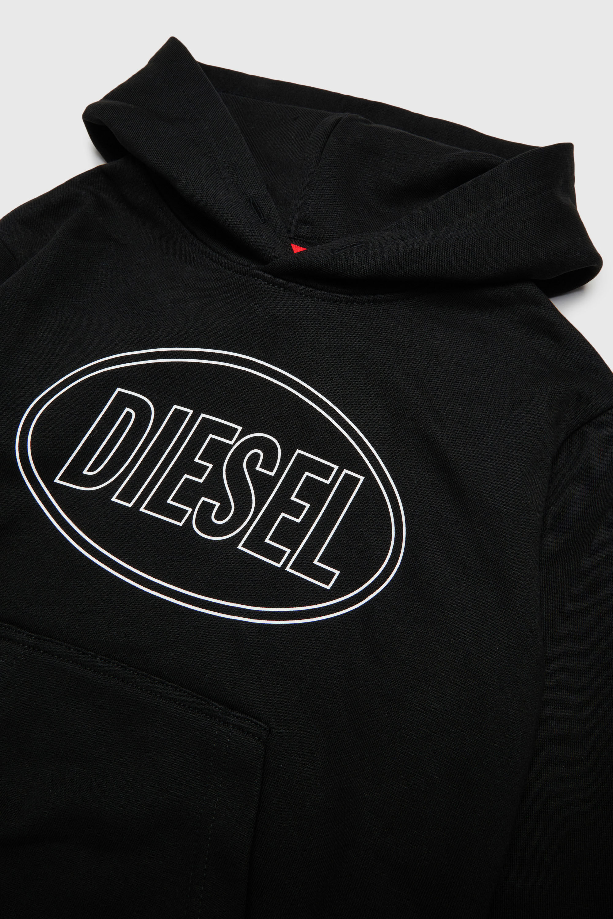 Diesel - SCIRCLEHOOD OVER, Male's プルオーバーパーカー in ブラック - 3