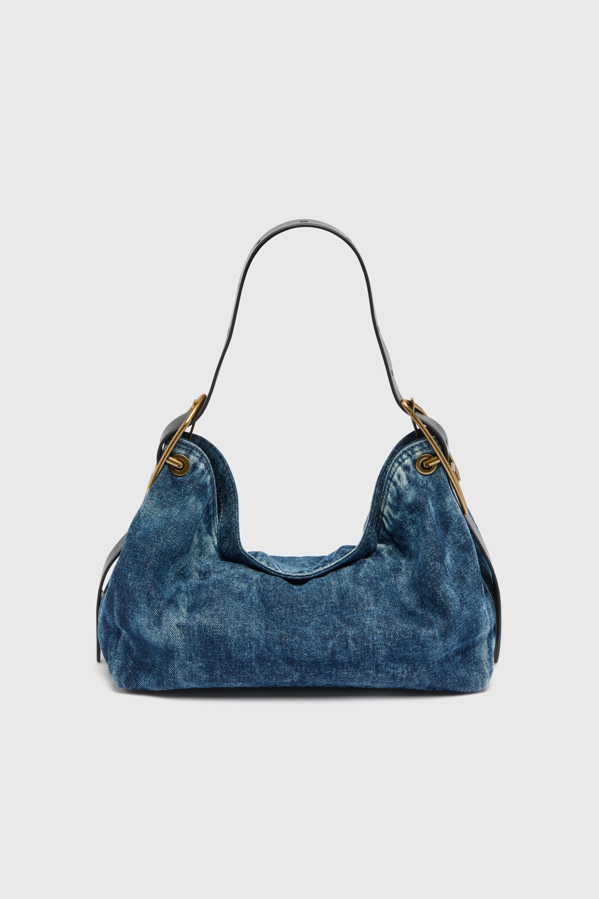 D-LINE HOBO S ショルダーバッグ｜ブルー｜ウィメンズ｜DIESEL