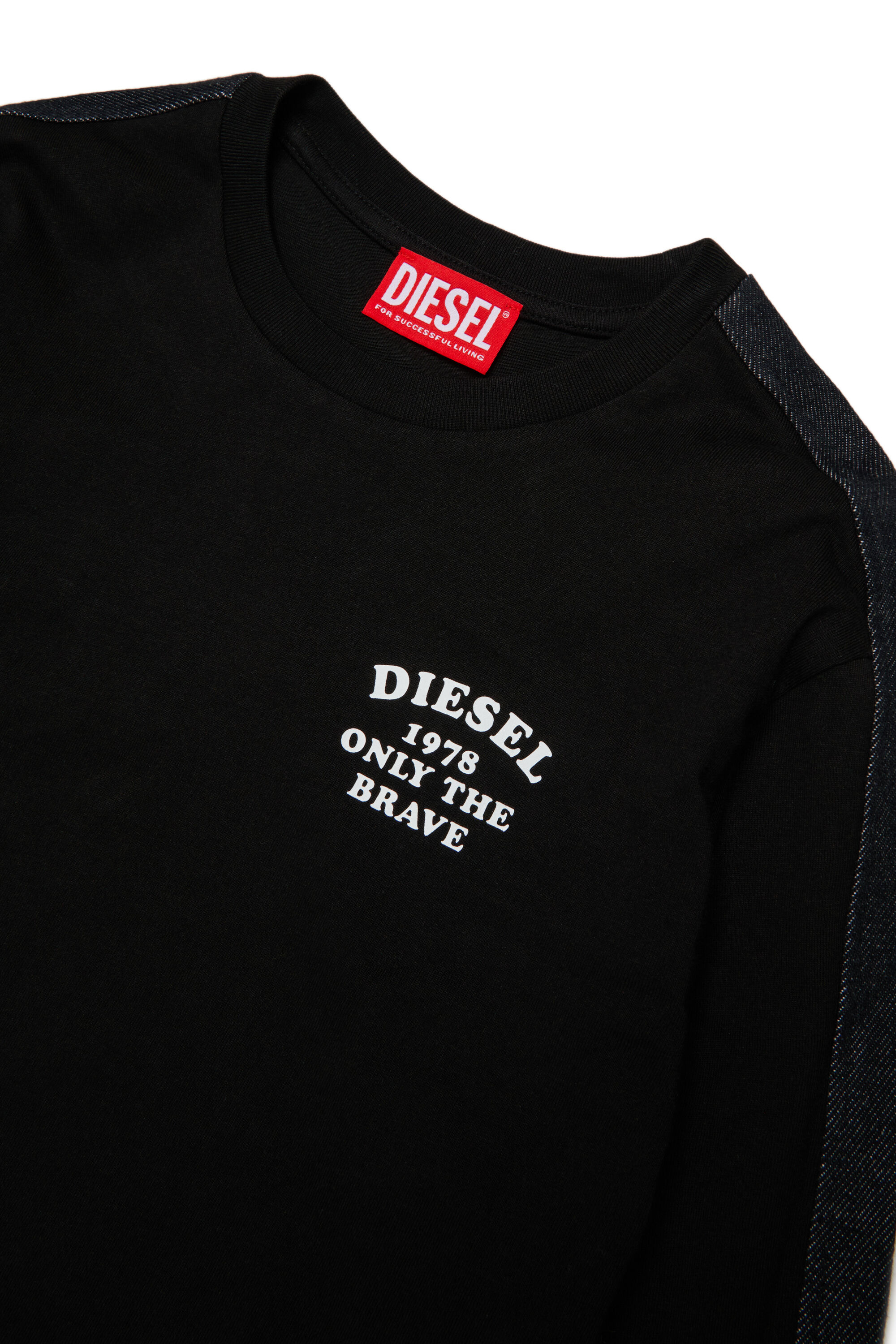 Diesel - TEAN OVER, Male's Tシャツ in ブラック - 3