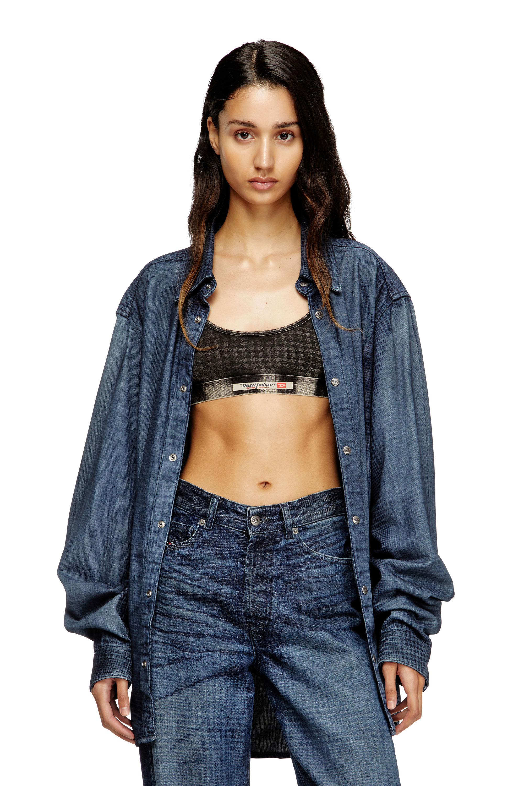 Diesel - ARIEL-DNM, Female's ブラ in ダークグレー - 4