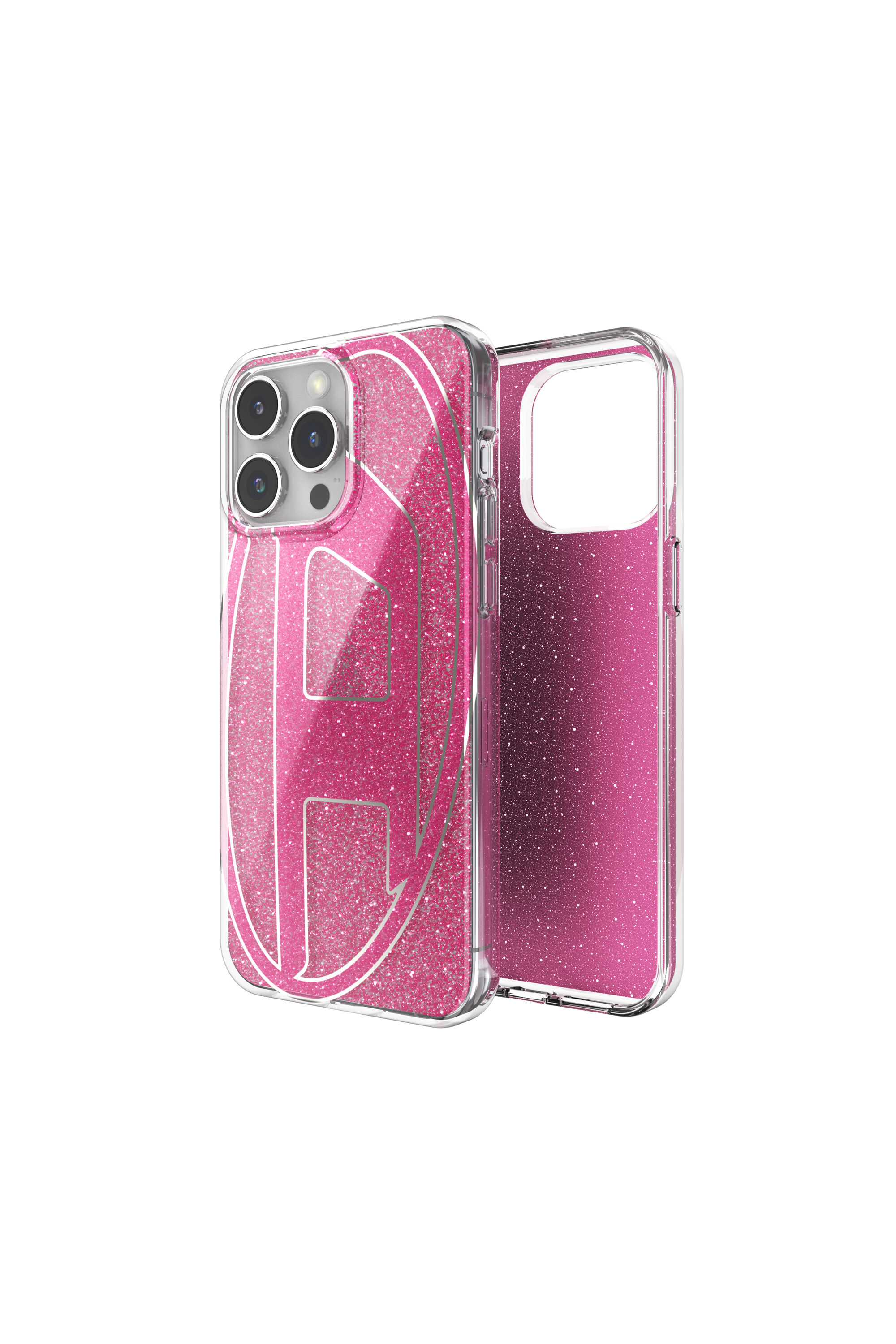 Diesel - 60037 AOP CASE, Unisex's iPhone 15 Pro Max in ピンク / ホワイト - 1
