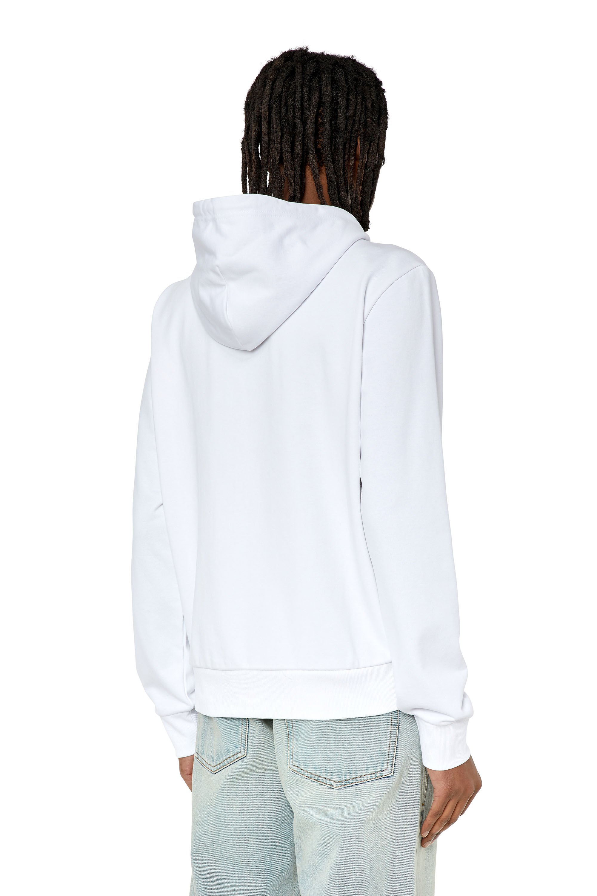 S-GINN-HOOD-ZIP-K8（MEN）: ジップアップパーカー｜ディーゼル