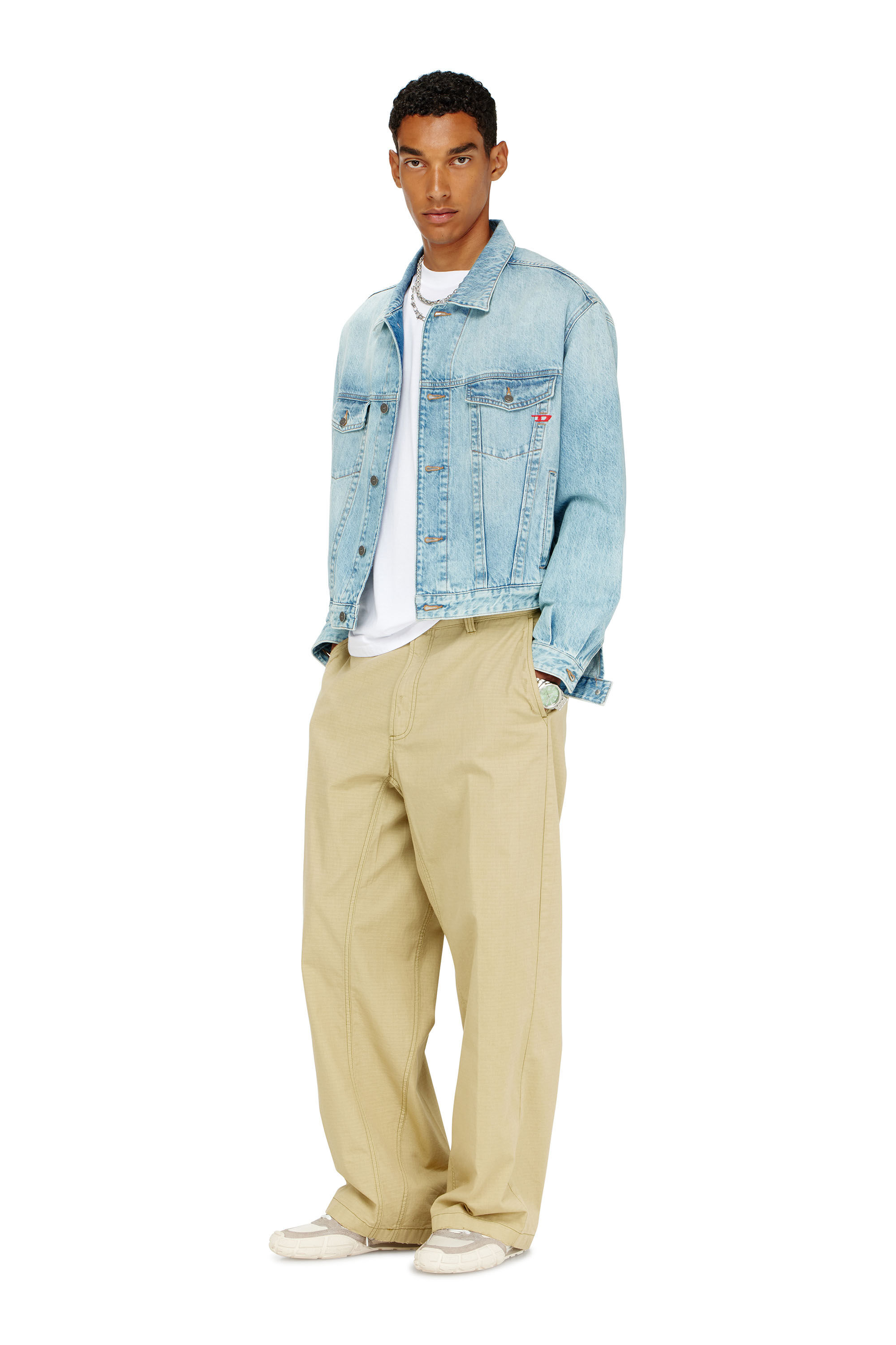 Diesel - T-BOXT-BISK, Male's Tシャツ in ホワイト - 1