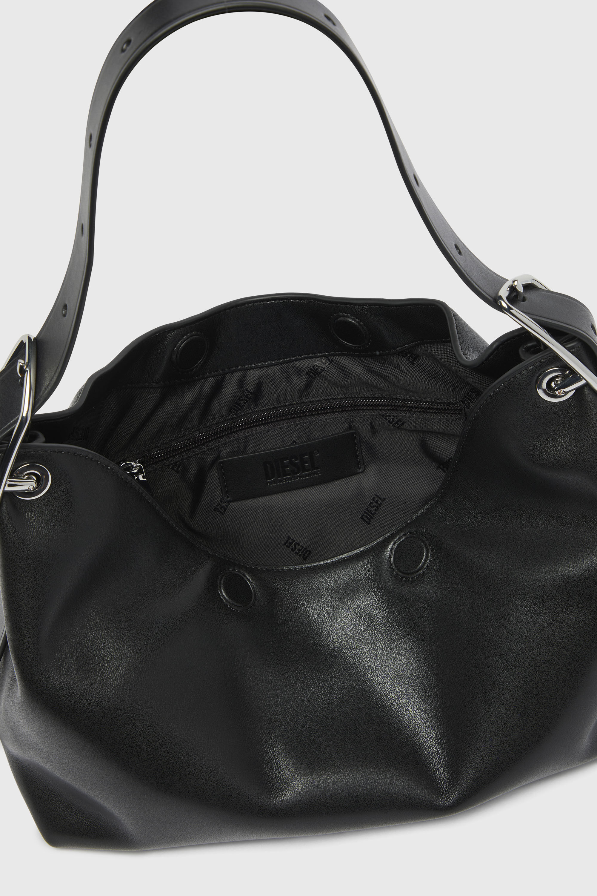 Diesel - D-LINE HOBO S, Female's ショルダーバッグ in ブラック - 6