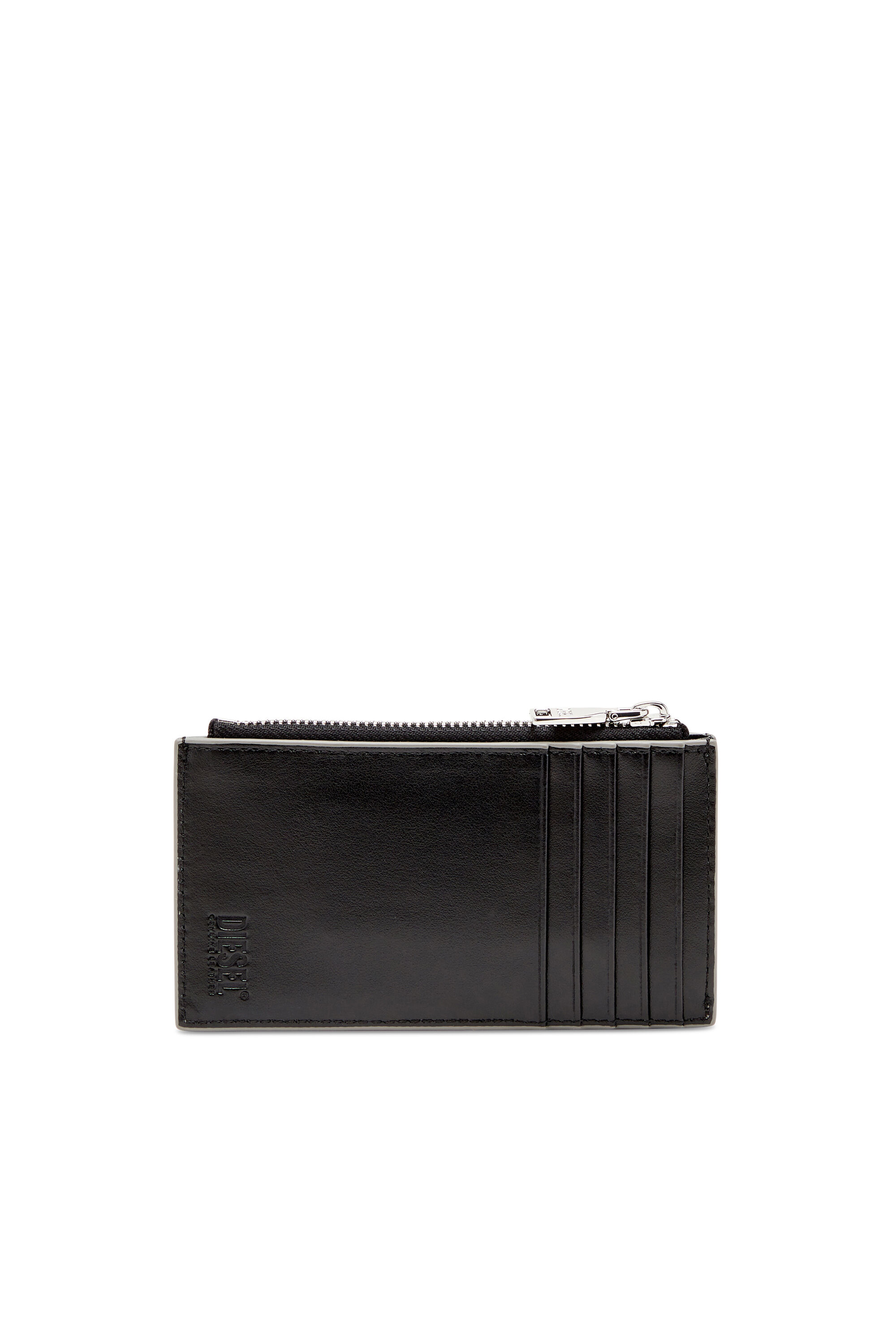 1DR CARD HOLDER III Card holder in mirror leather｜シルバー